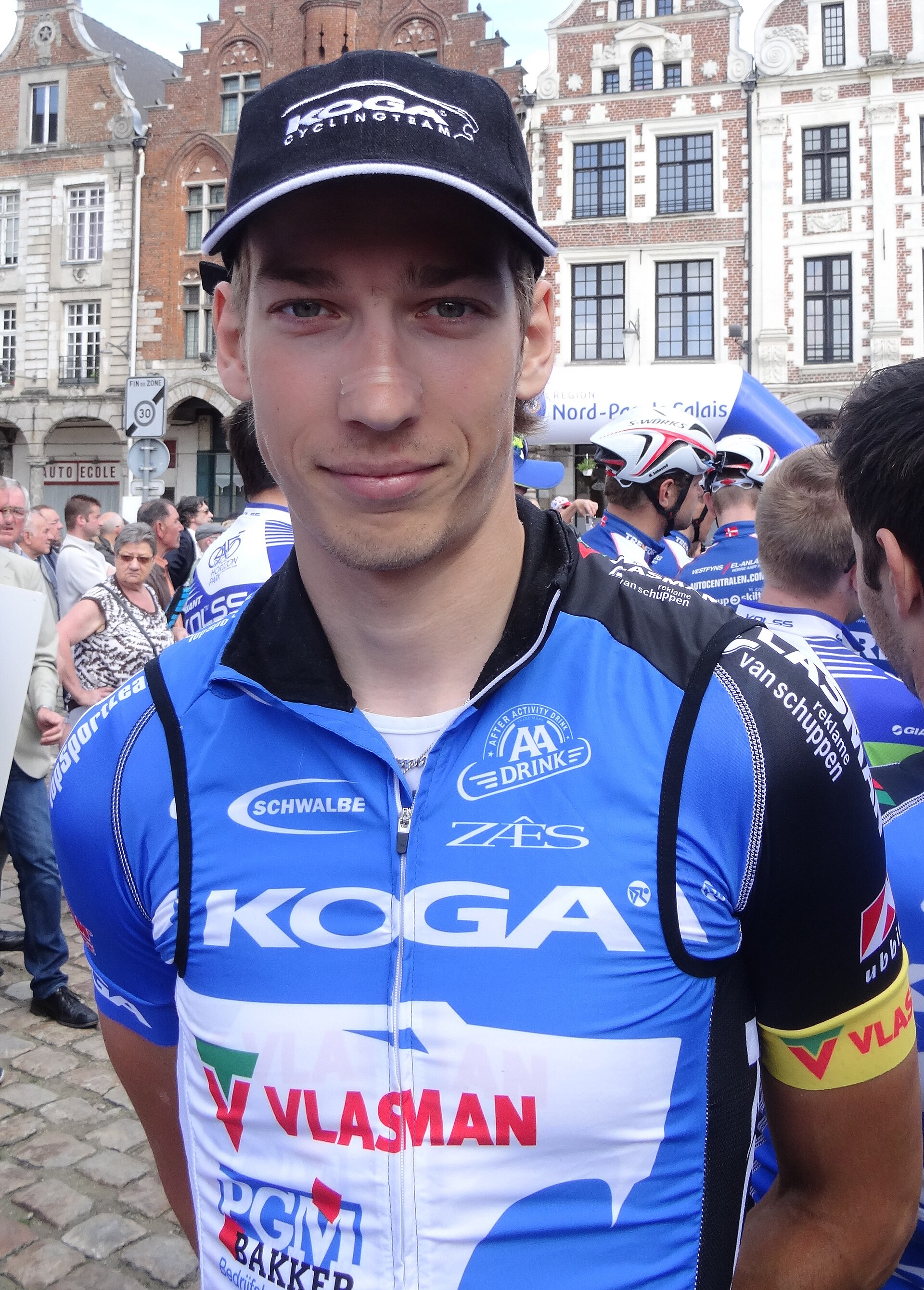 Imagem de referência de Jasper Bovenhuis, descrito nos dados abertos como ciclista neerlandês