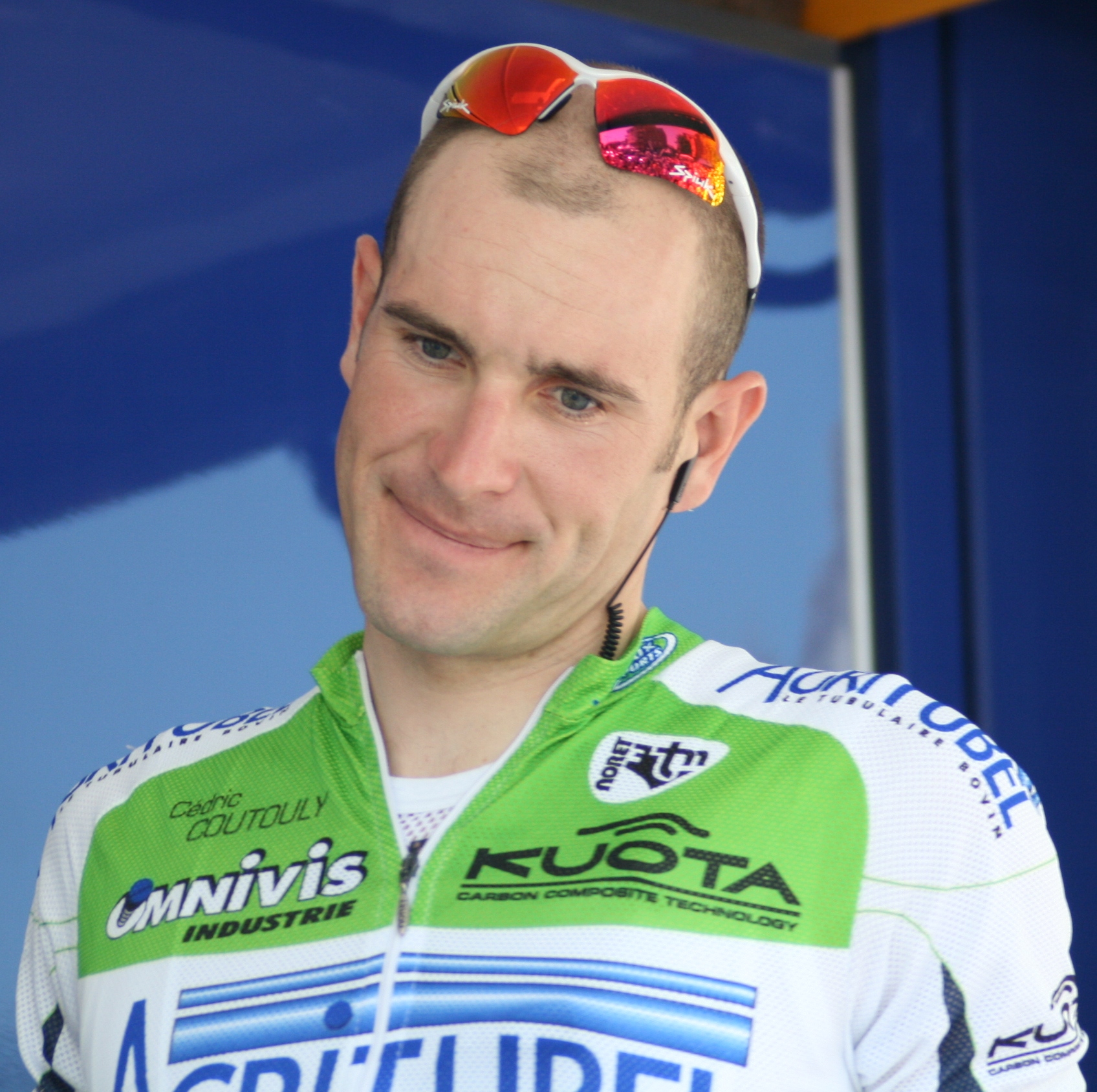 Imagem de referência de Cédric Coutouly, descrito nos dados abertos como ciclista francês