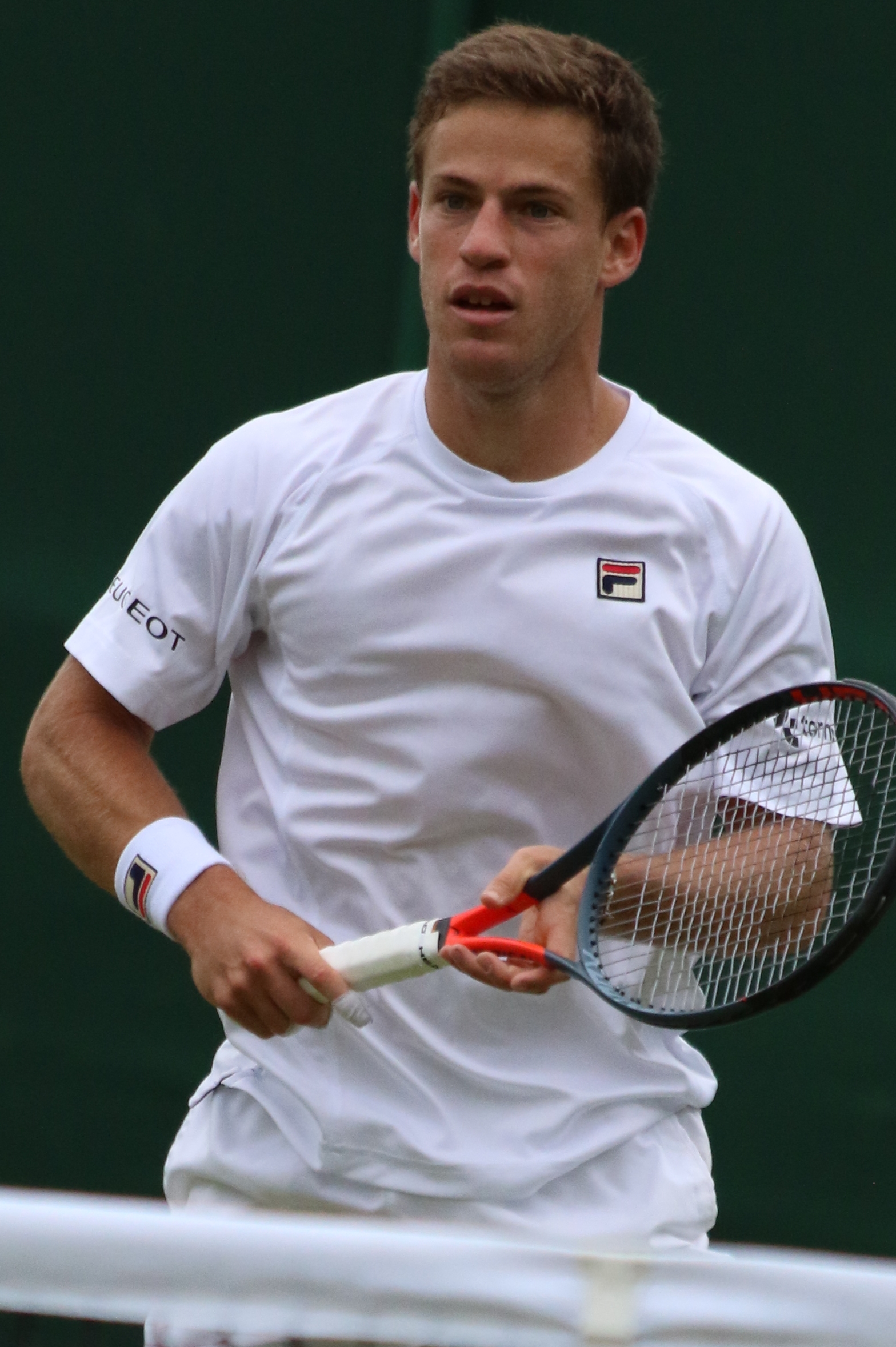Imagem de referência relacionada a Diego Schwartzman, item descrito como tenista argentino