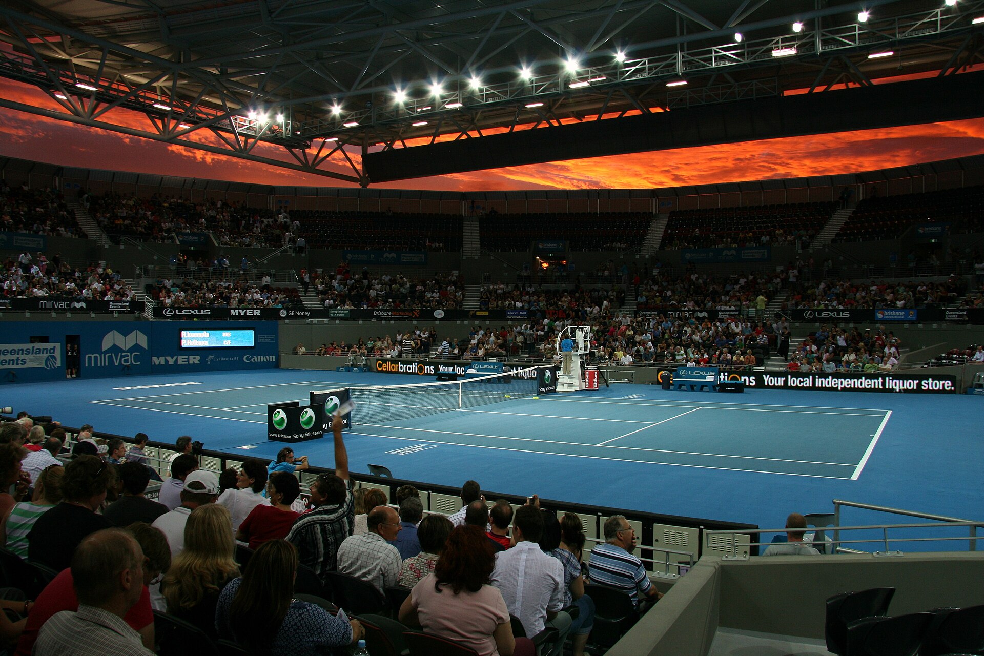 Imagem de referência relacionada a Queensland Tennis Centre, item descrito como centro de tênis em Tennyson, Austrália