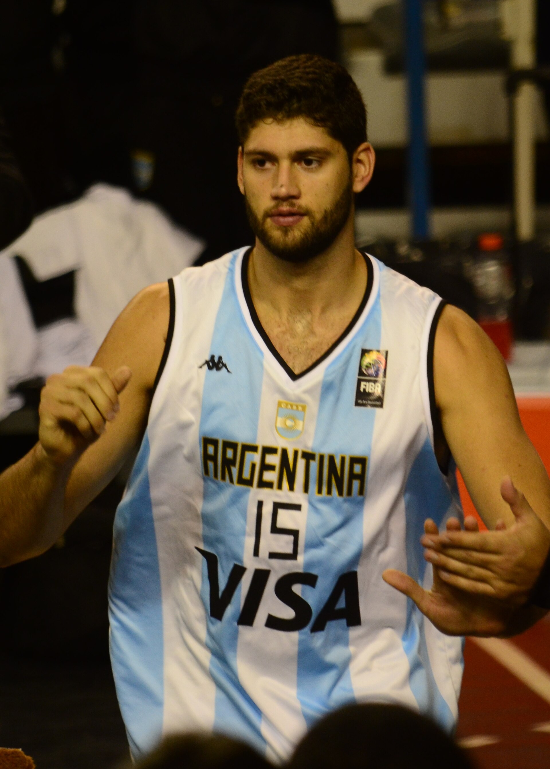 Imagem de referência de Patricio Garino, descrito nos dados abertos como jogador de basquetebol argentino