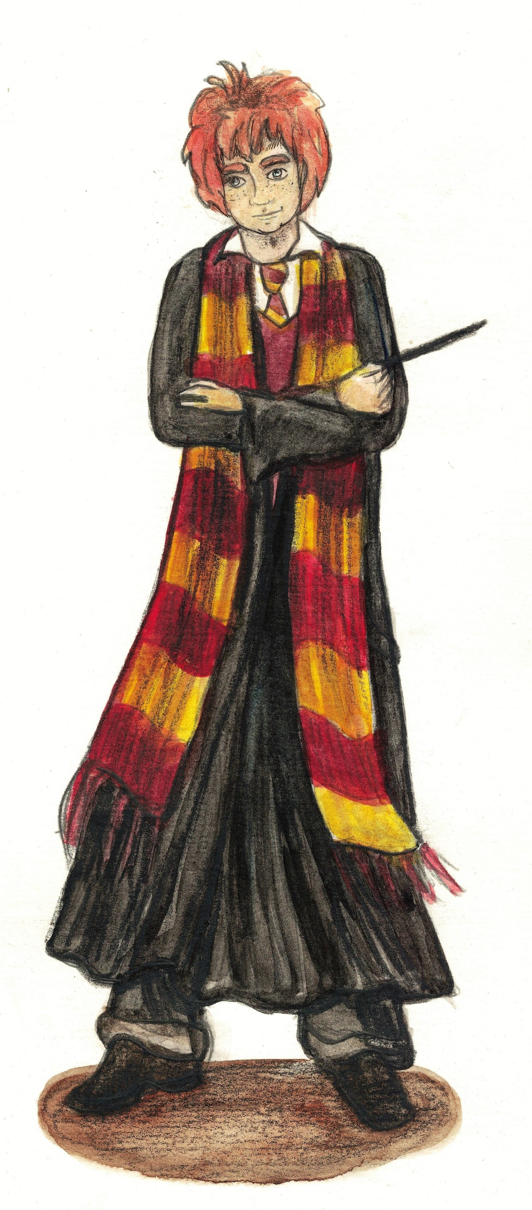 Imagem de referência de Ron Weasley, descrito nos dados abertos como personagem fictício da série Harry Potter