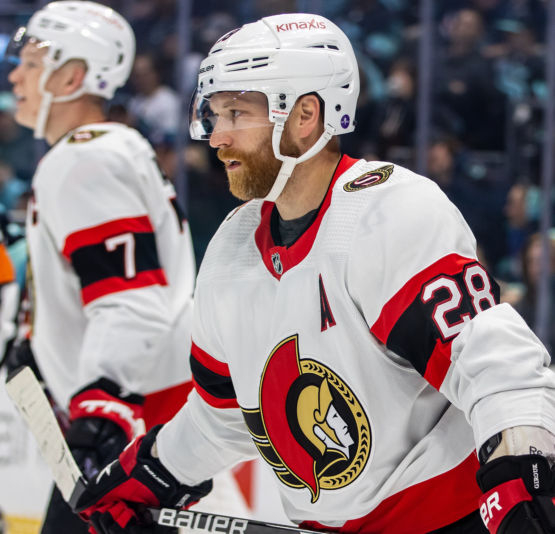 Imagem de referência de Claude Giroux, descrito nos dados abertos como jogador de hóquei no gelo canadense