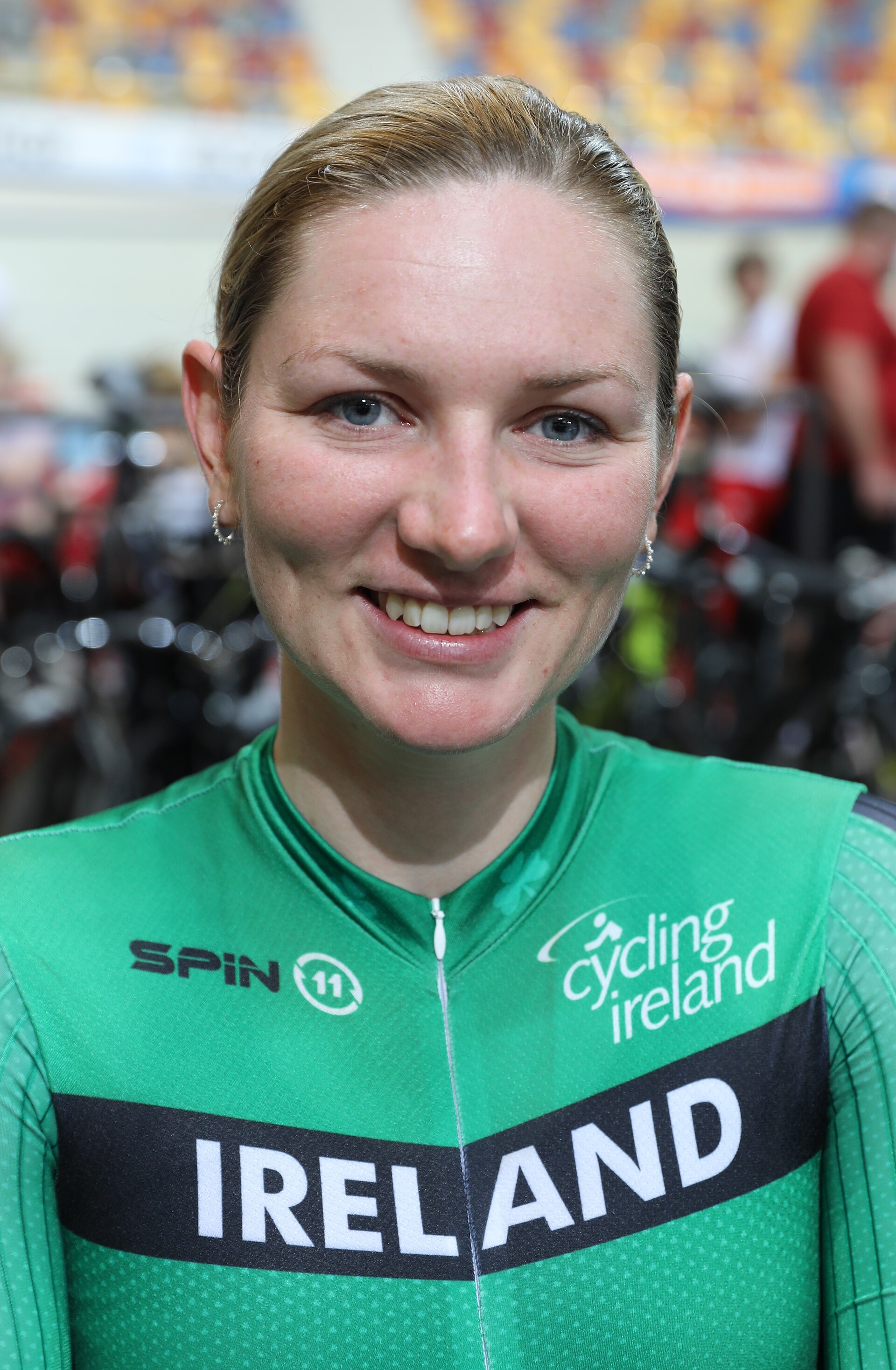 Imagem de referência de Alice Sharpe, descrito nos dados abertos como ciclista irlandesa