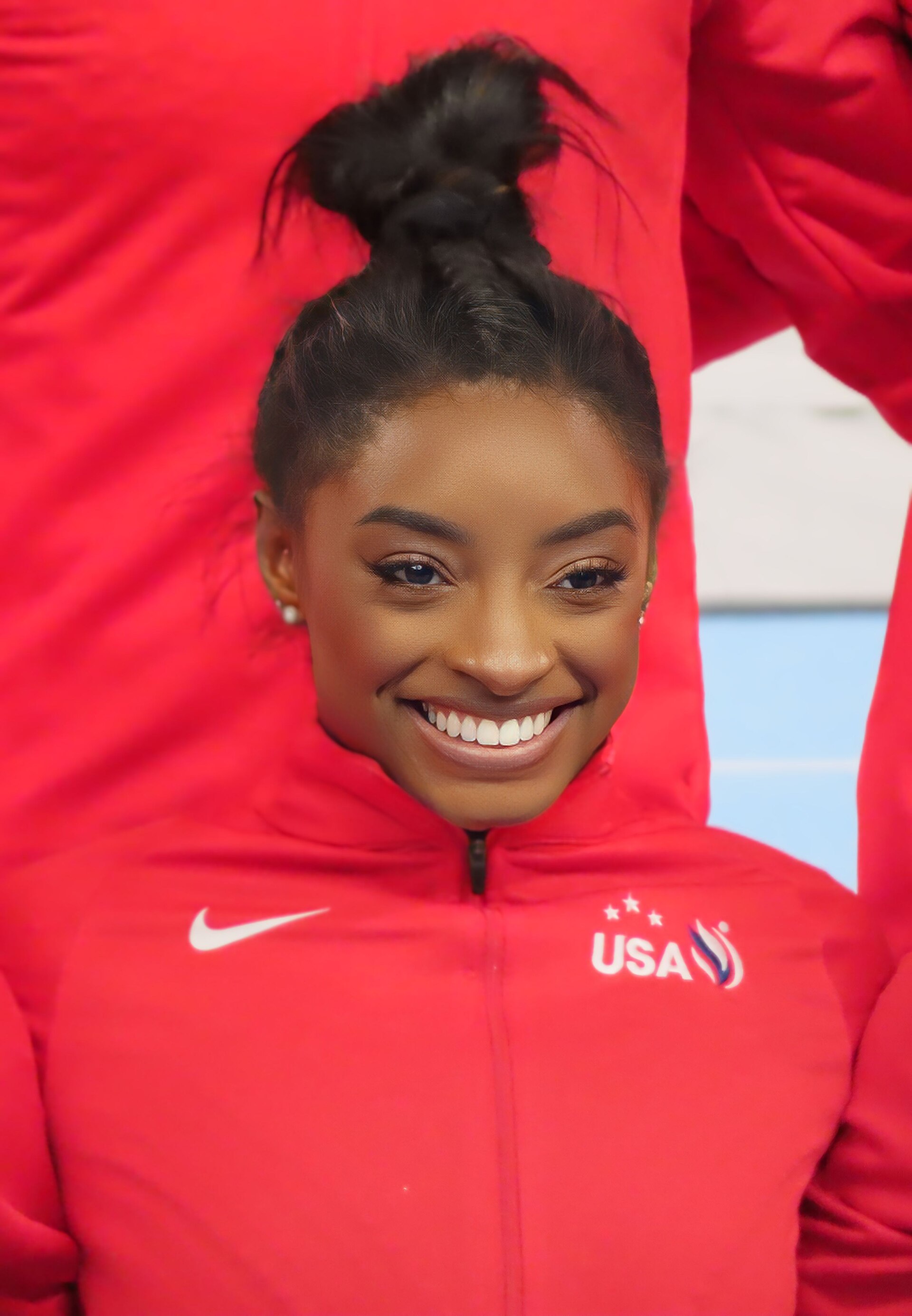 Imagem de referência de Simone Biles, descrito nos dados abertos como ginasta estadunidense