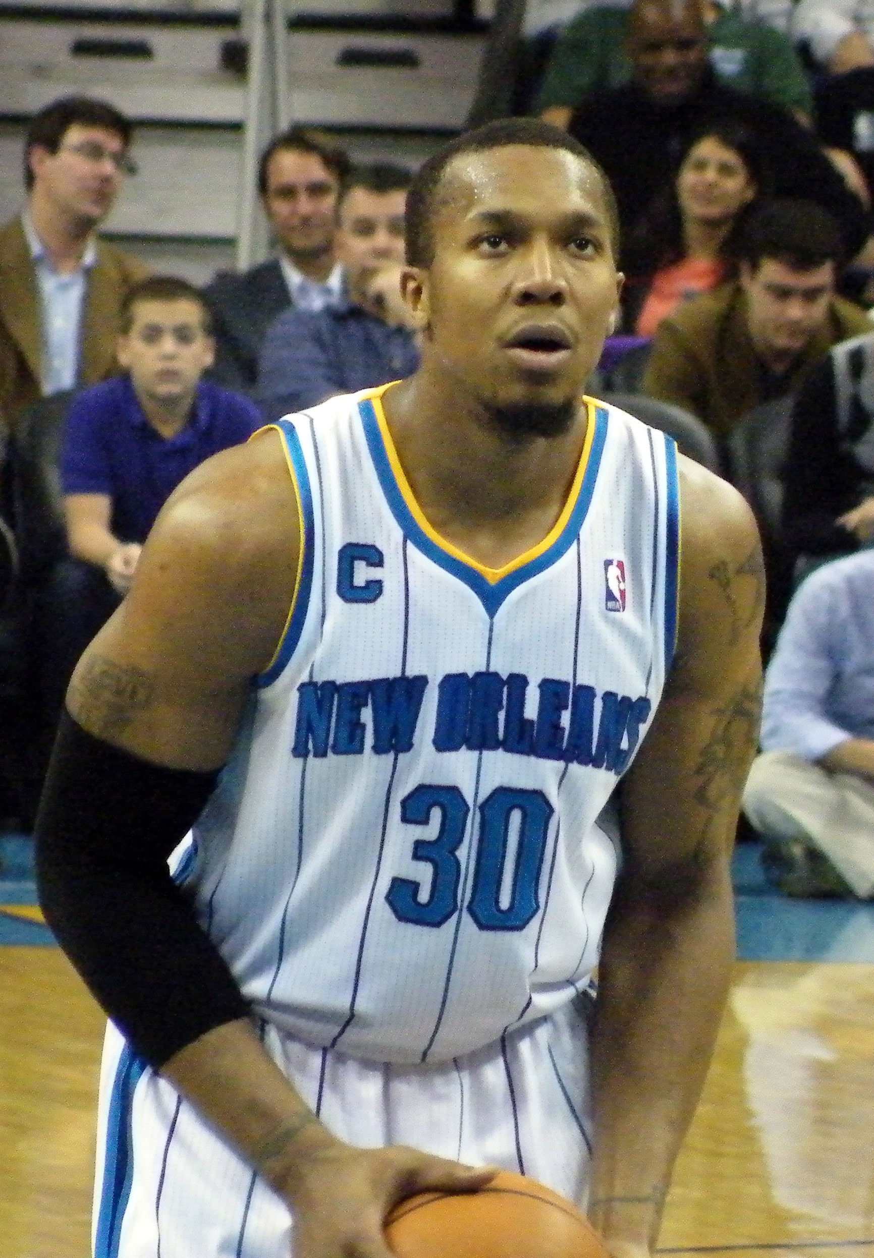 Imagem de referência de David West, descrito nos dados abertos como basquetebolista estadunidense