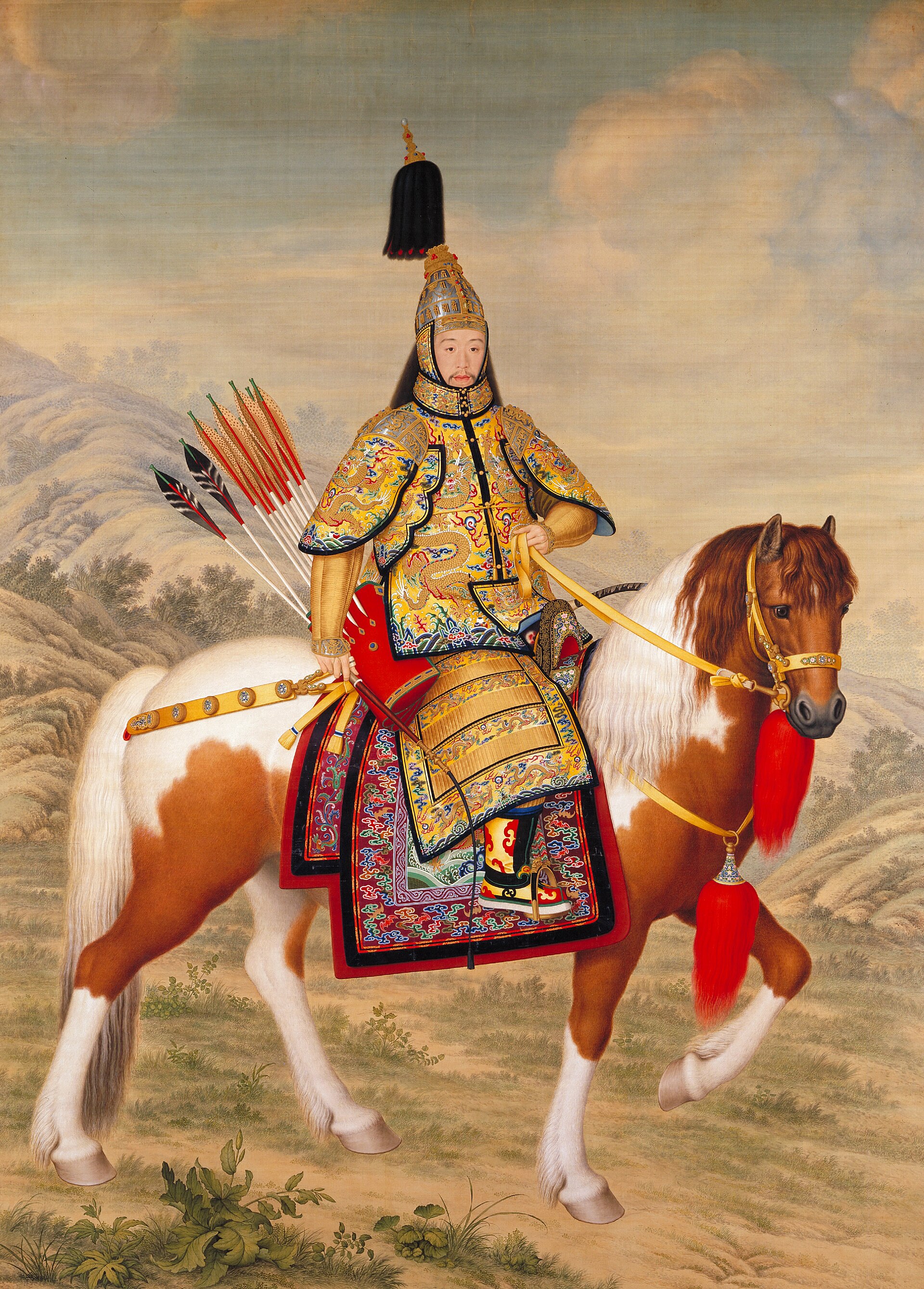 Imagem de referência de Dez Grandes Campanhas, descrito nos dados abertos como série de campanhas militares de 1747 lançadas pela Dinastia Qing da China