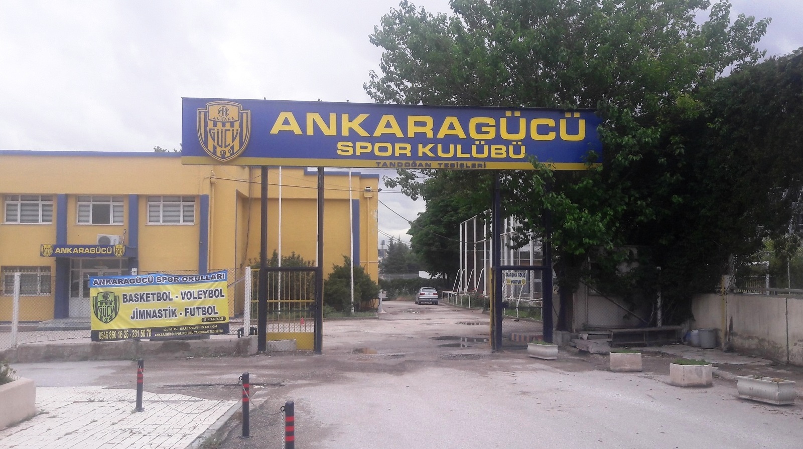 Imagem de referência relacionada a Ankaragücü, item descrito como clube multidesportivo da Turquia