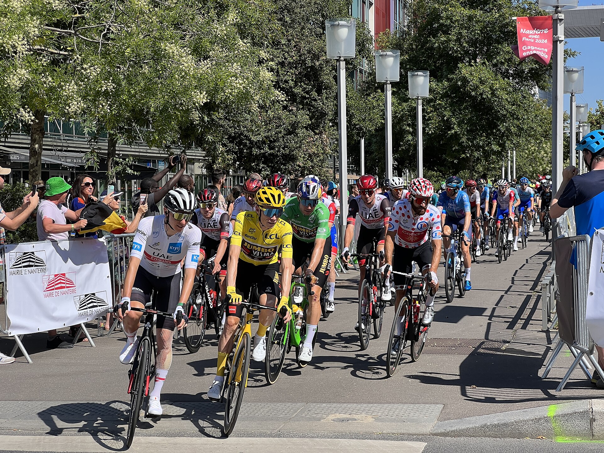 Imagem de referência de 21.ª etapa do Tour de France de 2022, descrito nos dados abertos como etapa do Tour de France