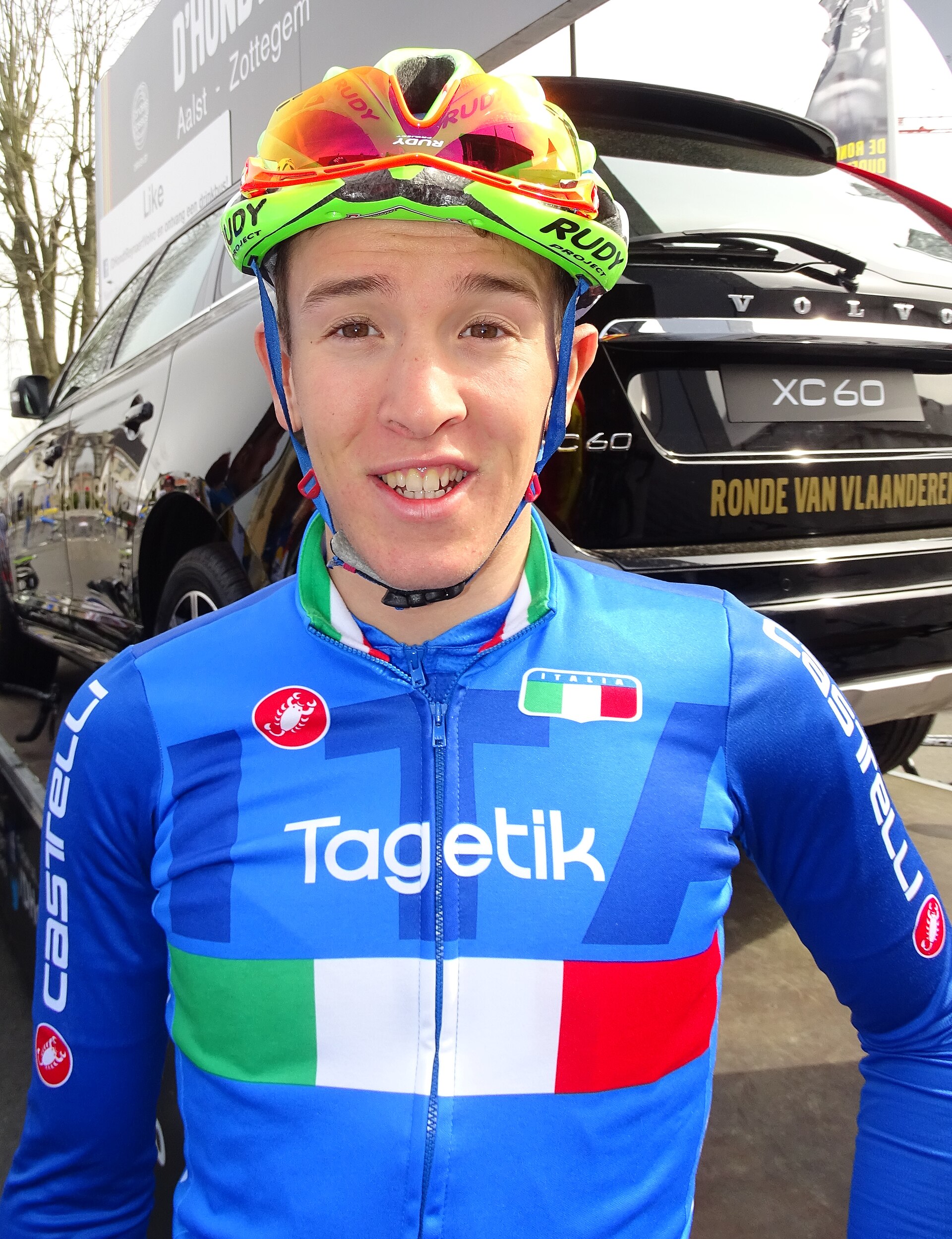 Imagem de referência de Nicola Bagioli, descrito nos dados abertos como ciclista italiano
