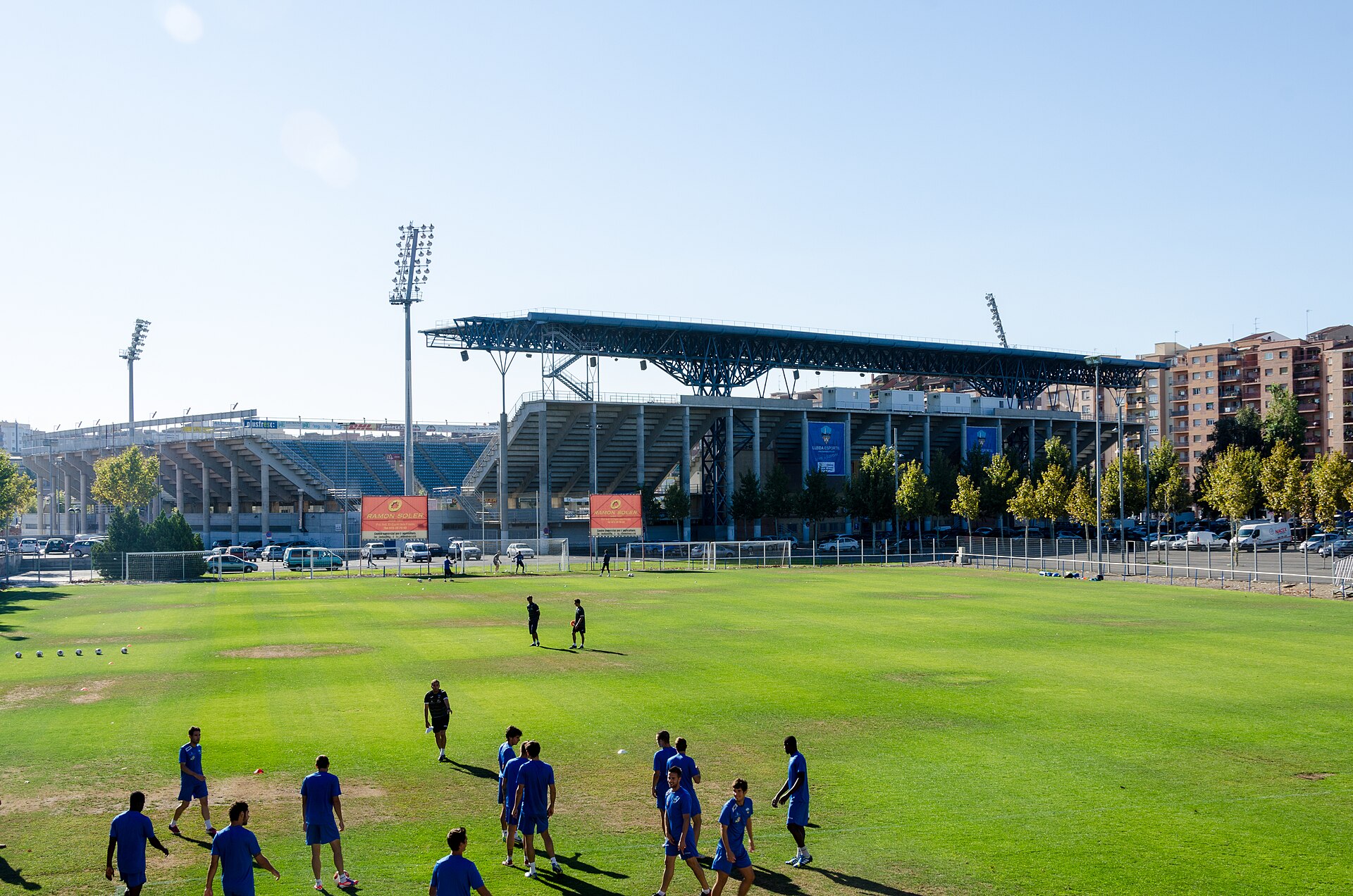 Imagem de referência relacionada a Camp d'Esports, item descrito como estádio em Lérida, Espanha
