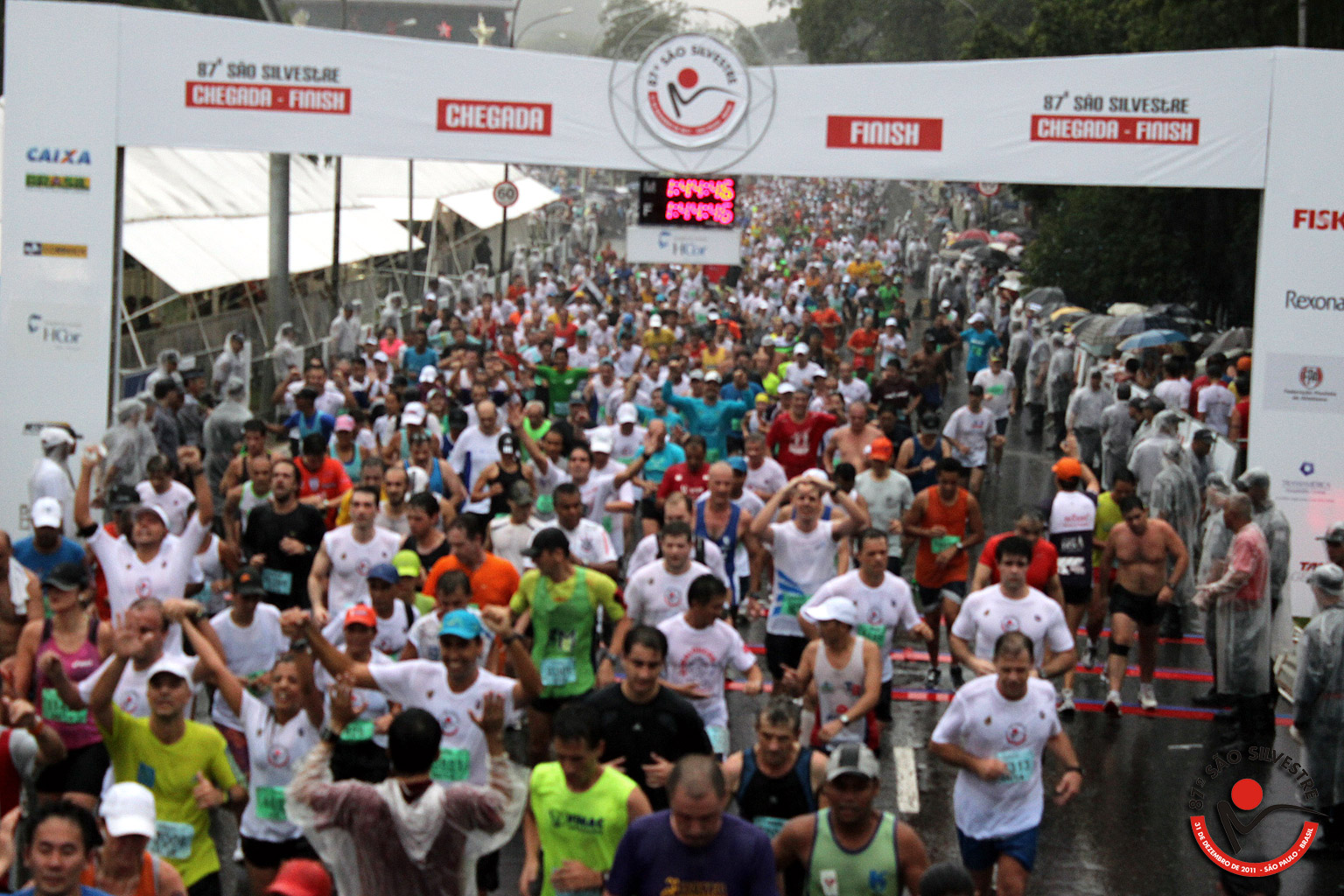 Imagem de referência relacionada a Corrida Internacional de São Silvestre, item descrito como corrida de rua em São Paulo