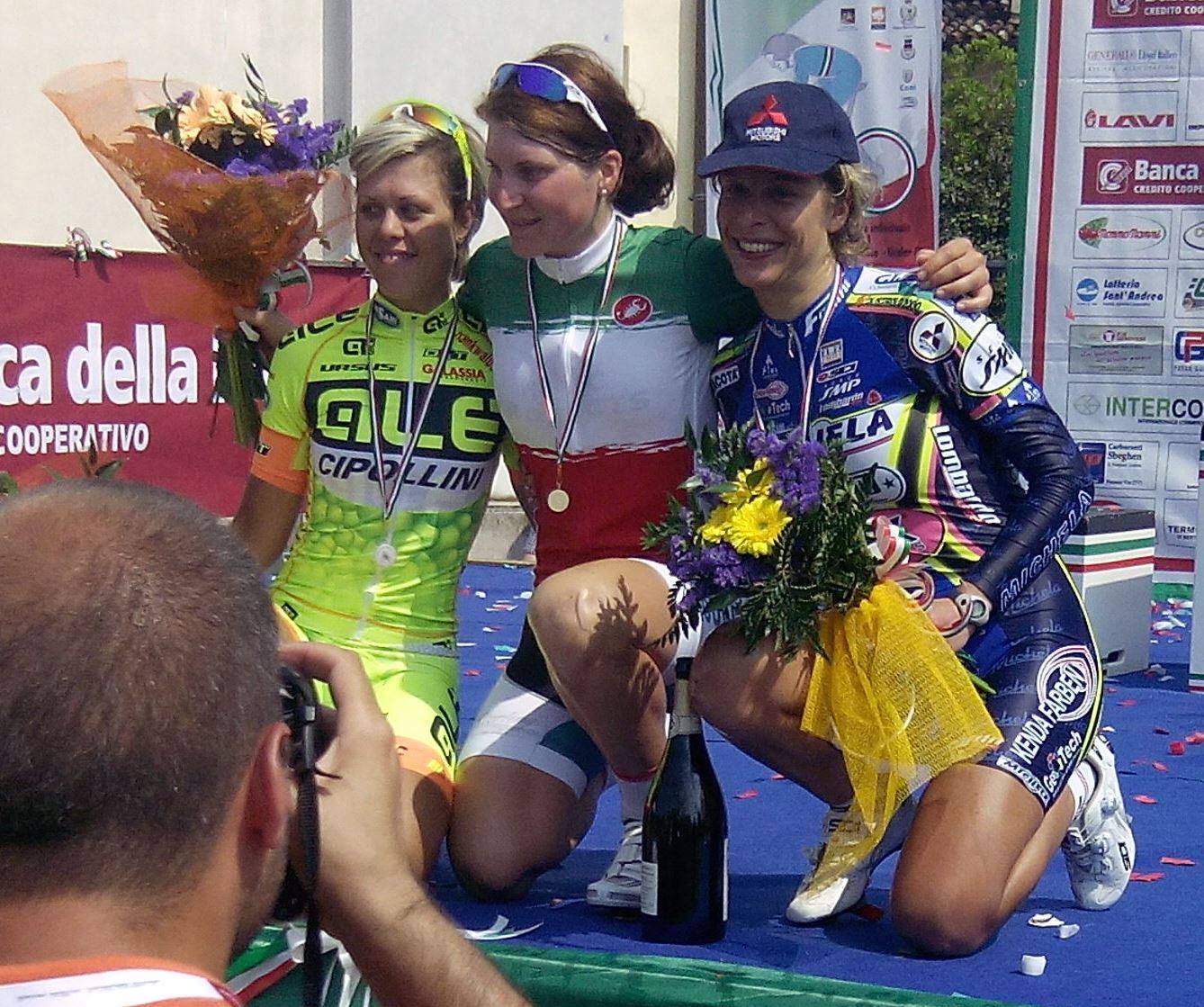Imagem de referência de Vittoria Bussi, descrito nos dados abertos como ciclista italiana