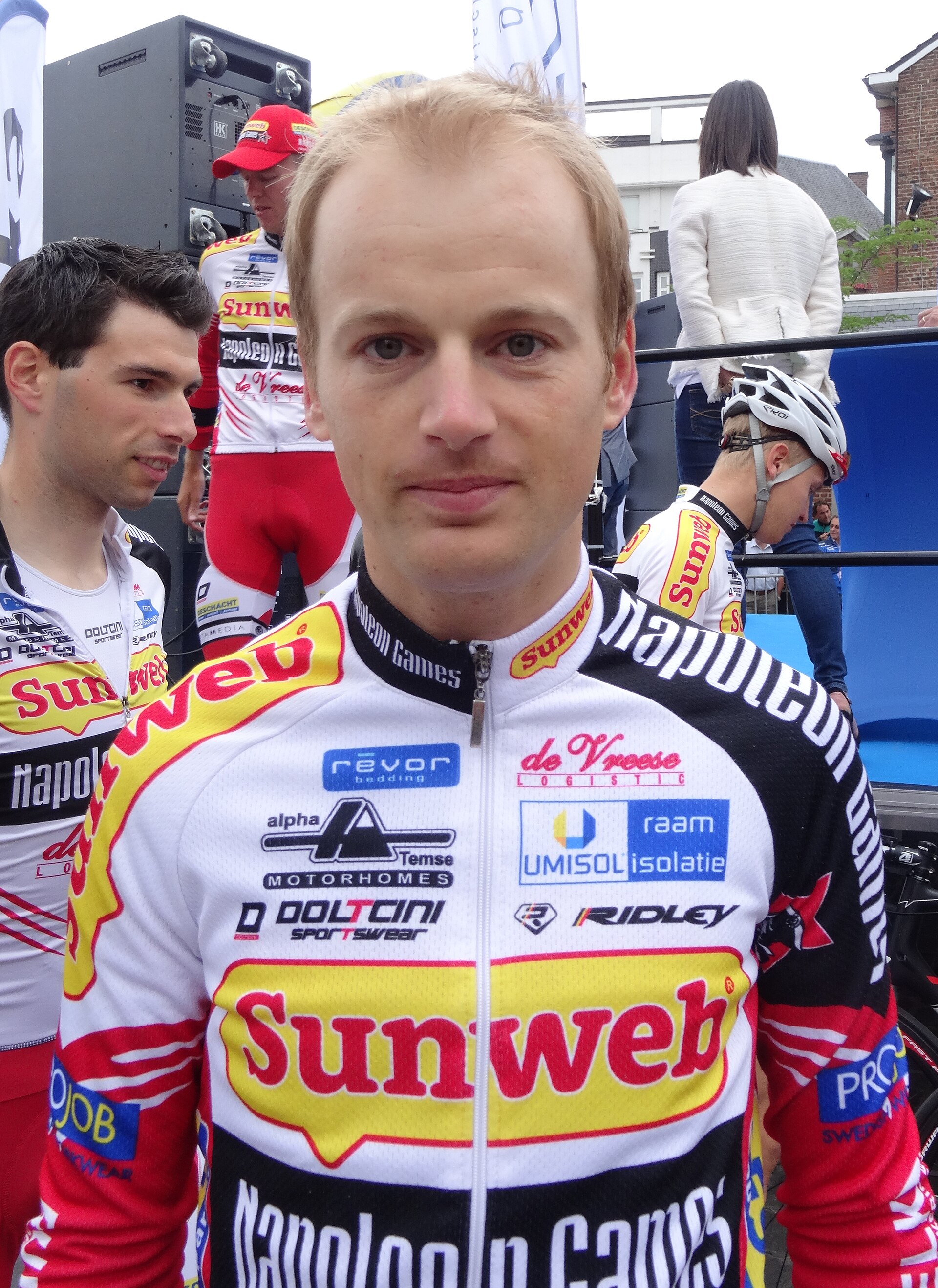 Imagem de referência de Kevin Pauwels, descrito nos dados abertos como ciclista belga