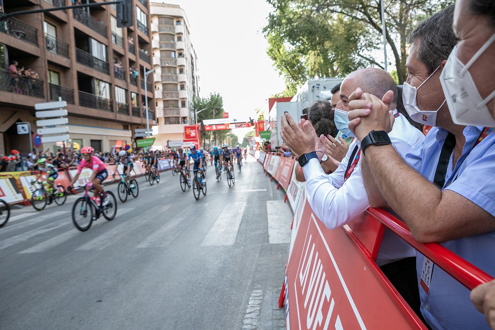 Imagem de referência de Volta a Espanha de 2021, descrito nos dados abertos como corrida de ciclismo