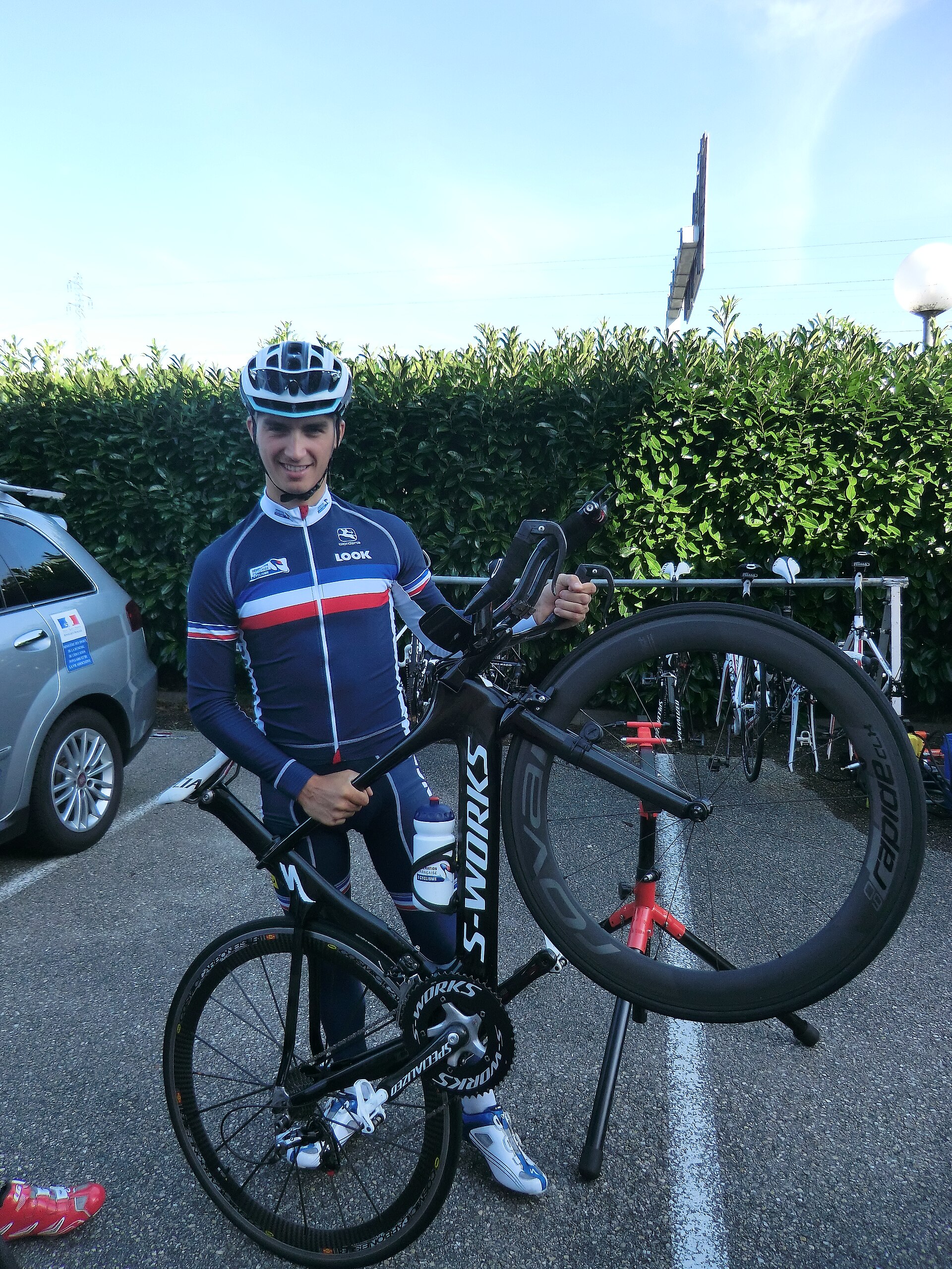 Imagem de referência de Julian Alaphilippe, descrito nos dados abertos como ciclista francês