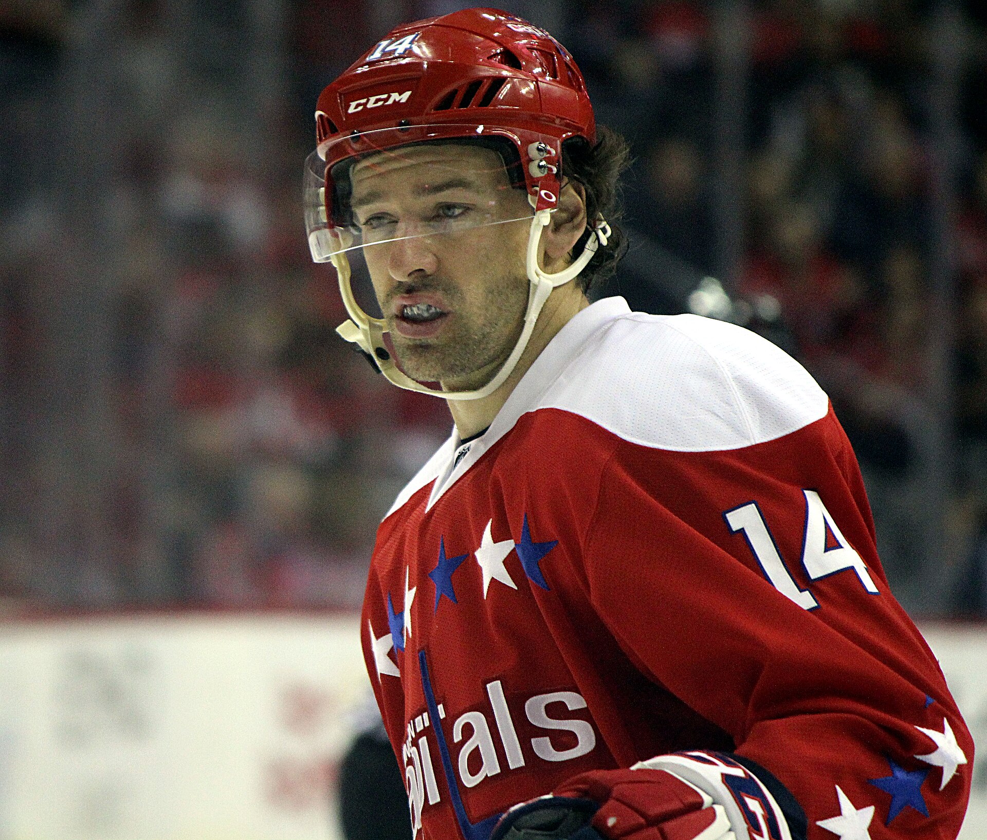 Imagem de referência de Justin Williams, descrito nos dados abertos como jogador de hóquei no gelo canadense