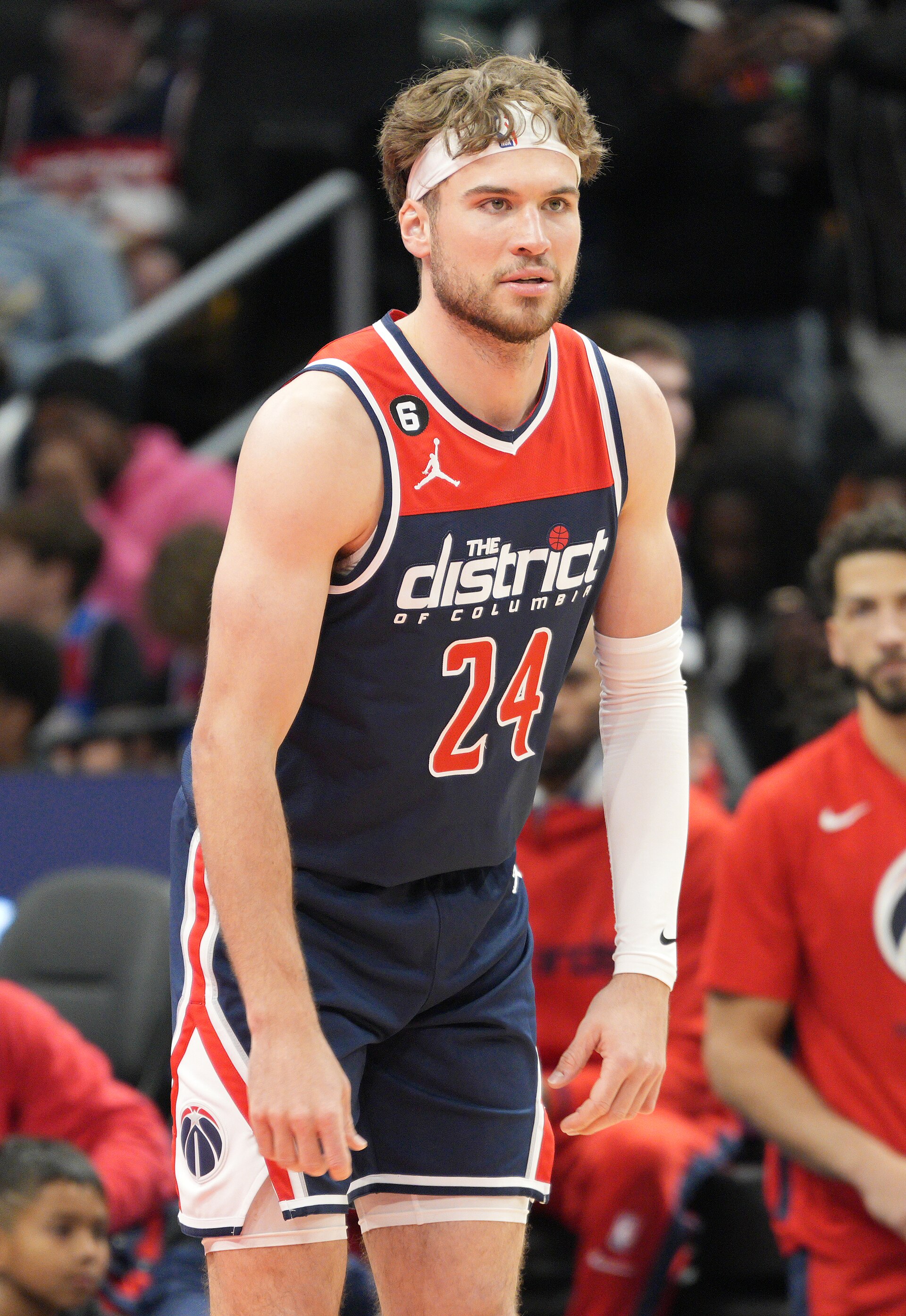 Imagem de referência de Corey Kispert, descrito nos dados abertos como jogador de basquetebol norte-americano