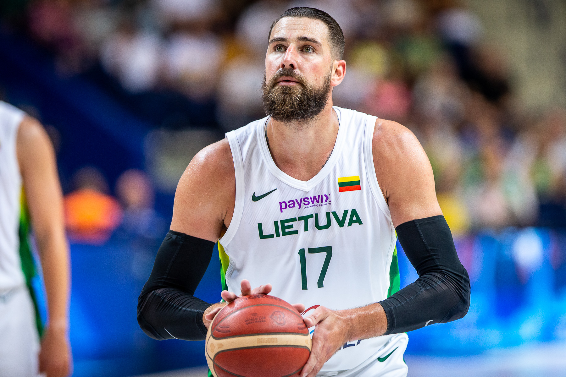 Imagem de referência de Jonas Valančiūnas, descrito nos dados abertos como jogador de basquetebol lituano
