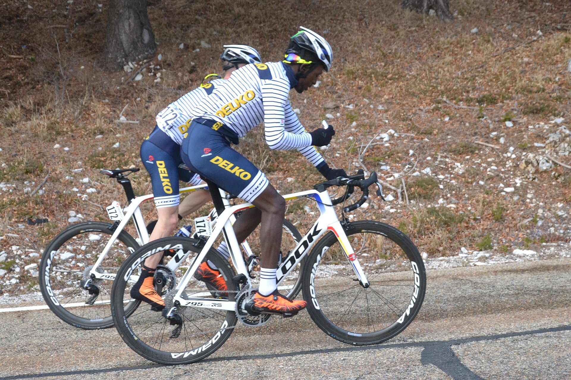 Imagem de referência de Biniyam Ghirmay, descrito nos dados abertos como ciclista eritreu