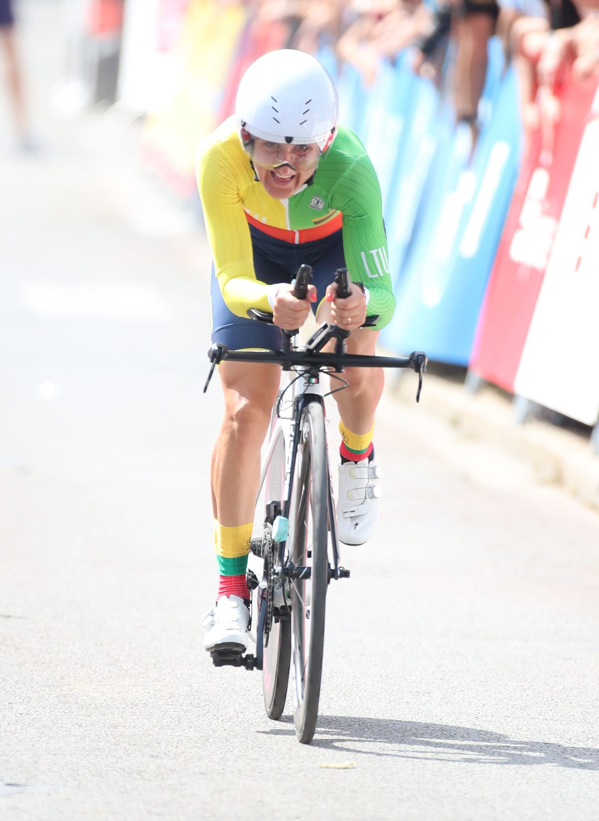 Imagem de referência de Inga Čilvinaitė, descrito nos dados abertos como ciclista lituana