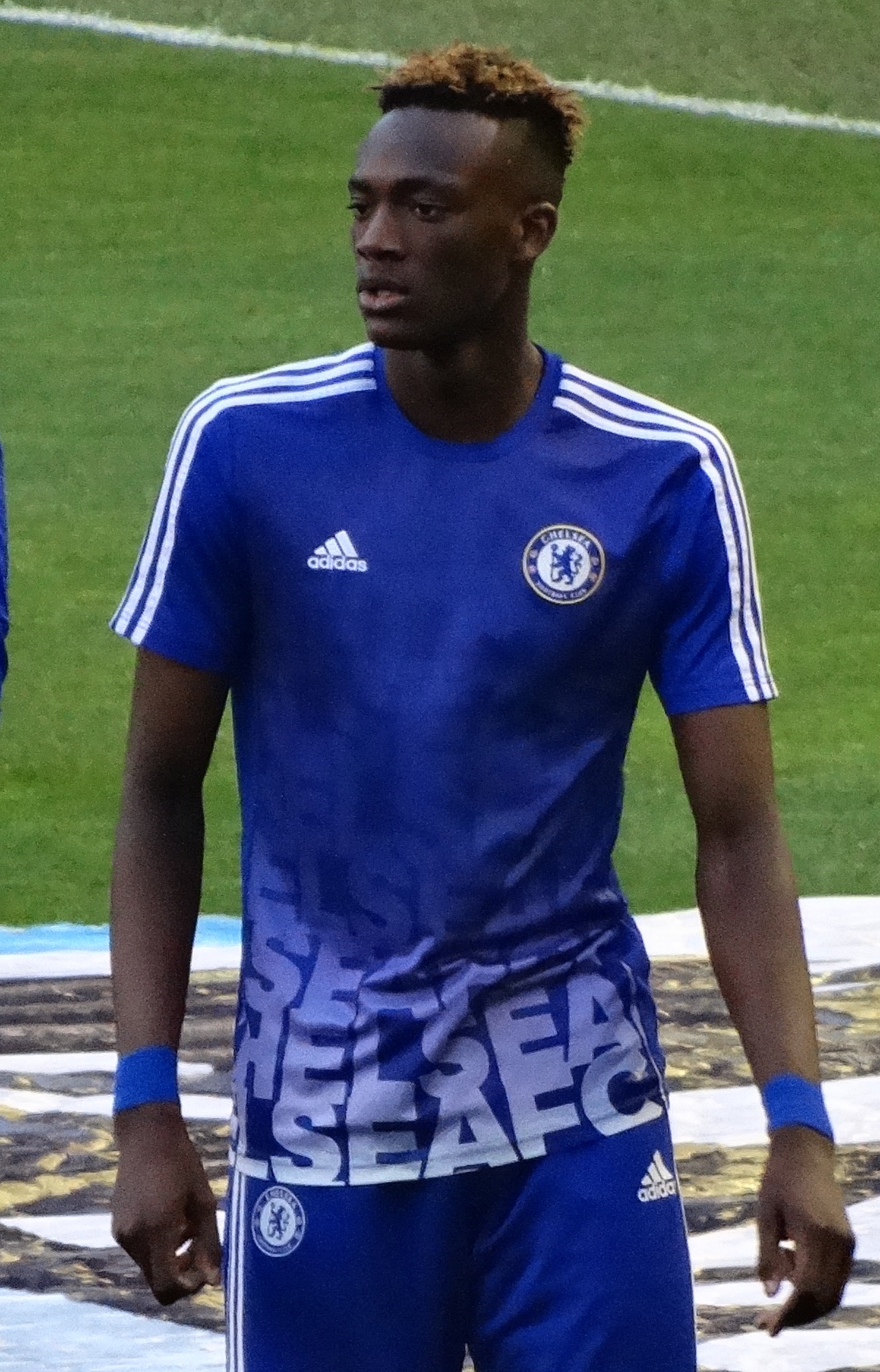 Imagem de referência de Tammy Abraham, descrito nos dados abertos como futebolista britânico