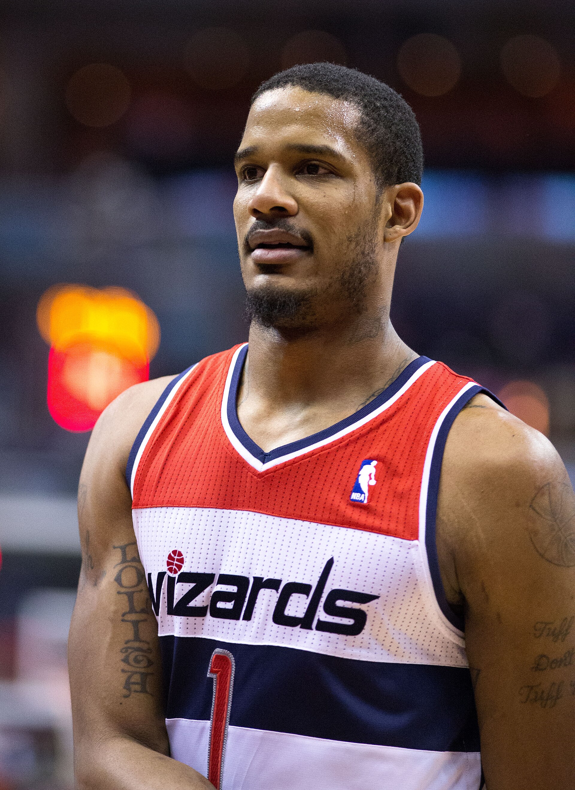 Imagem de referência de Trevor Ariza, descrito nos dados abertos como basquetebolista estadunidense