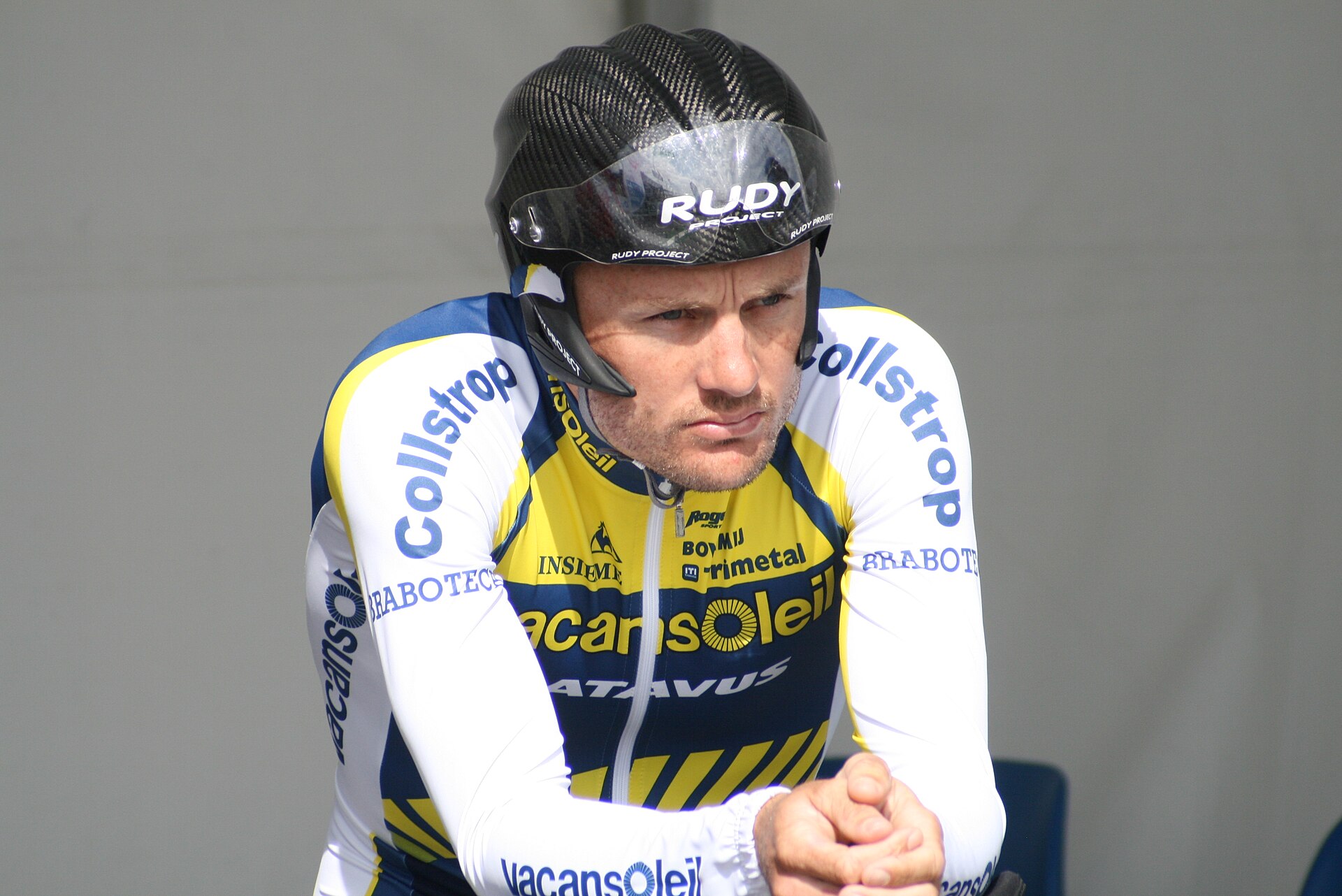 Imagem de referência de Baden Cooke, descrito nos dados abertos como ciclista australiano