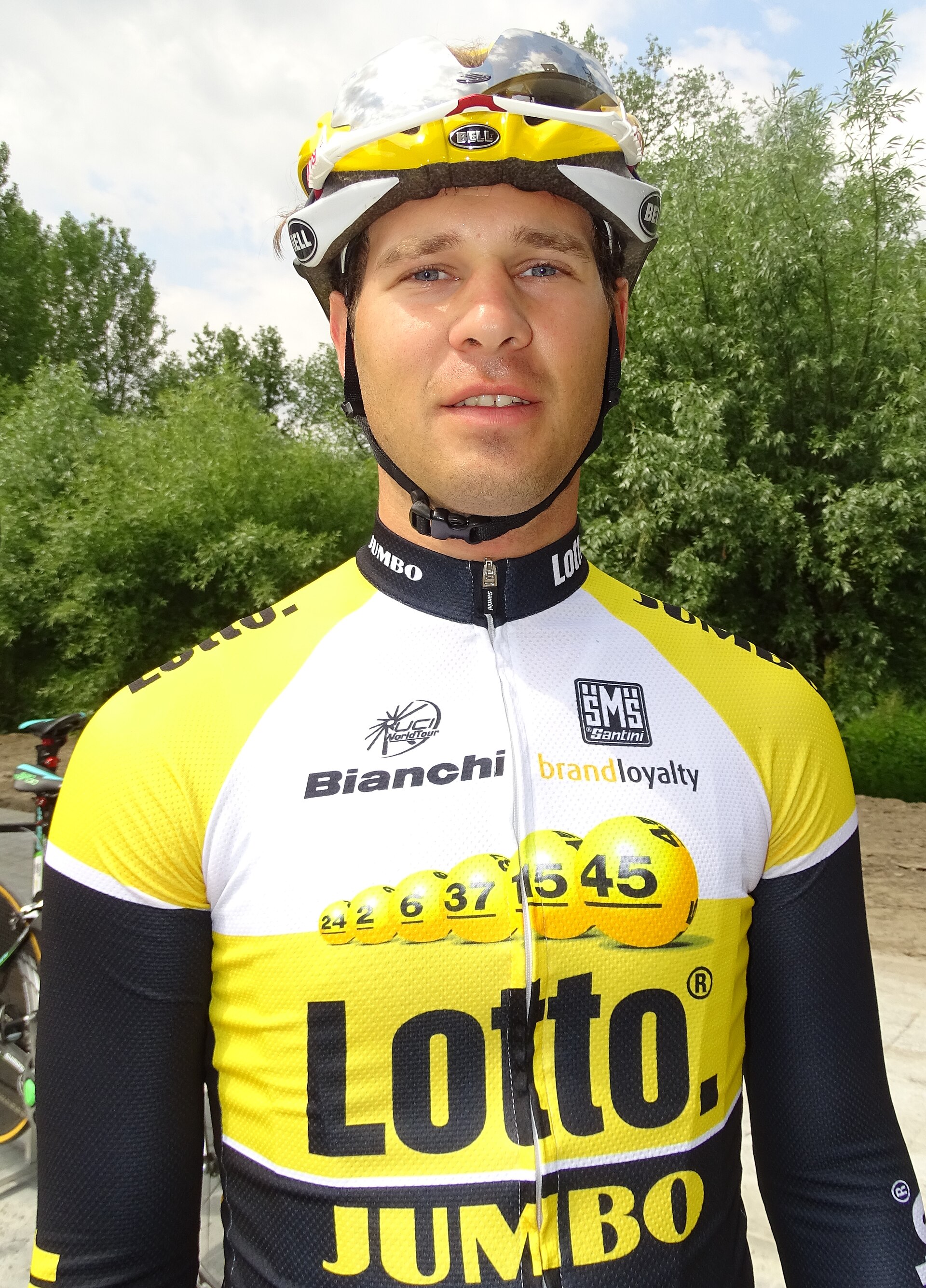 Imagem de referência de Barry Markus, descrito nos dados abertos como ciclista neerlandês