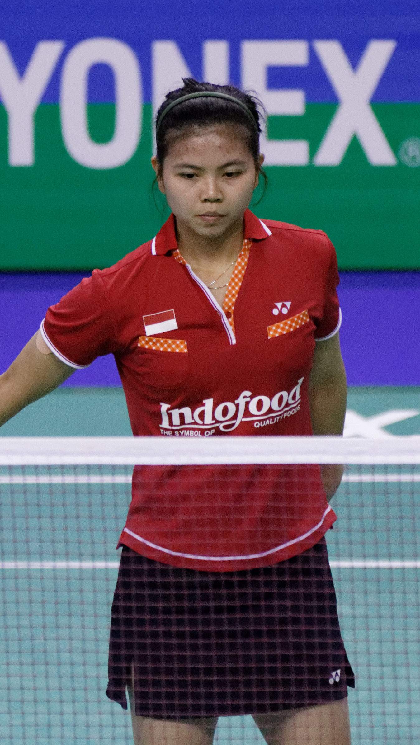 Imagem de referência de Greysia Polii, descrito nos dados abertos como jogadora de badminton indonésia