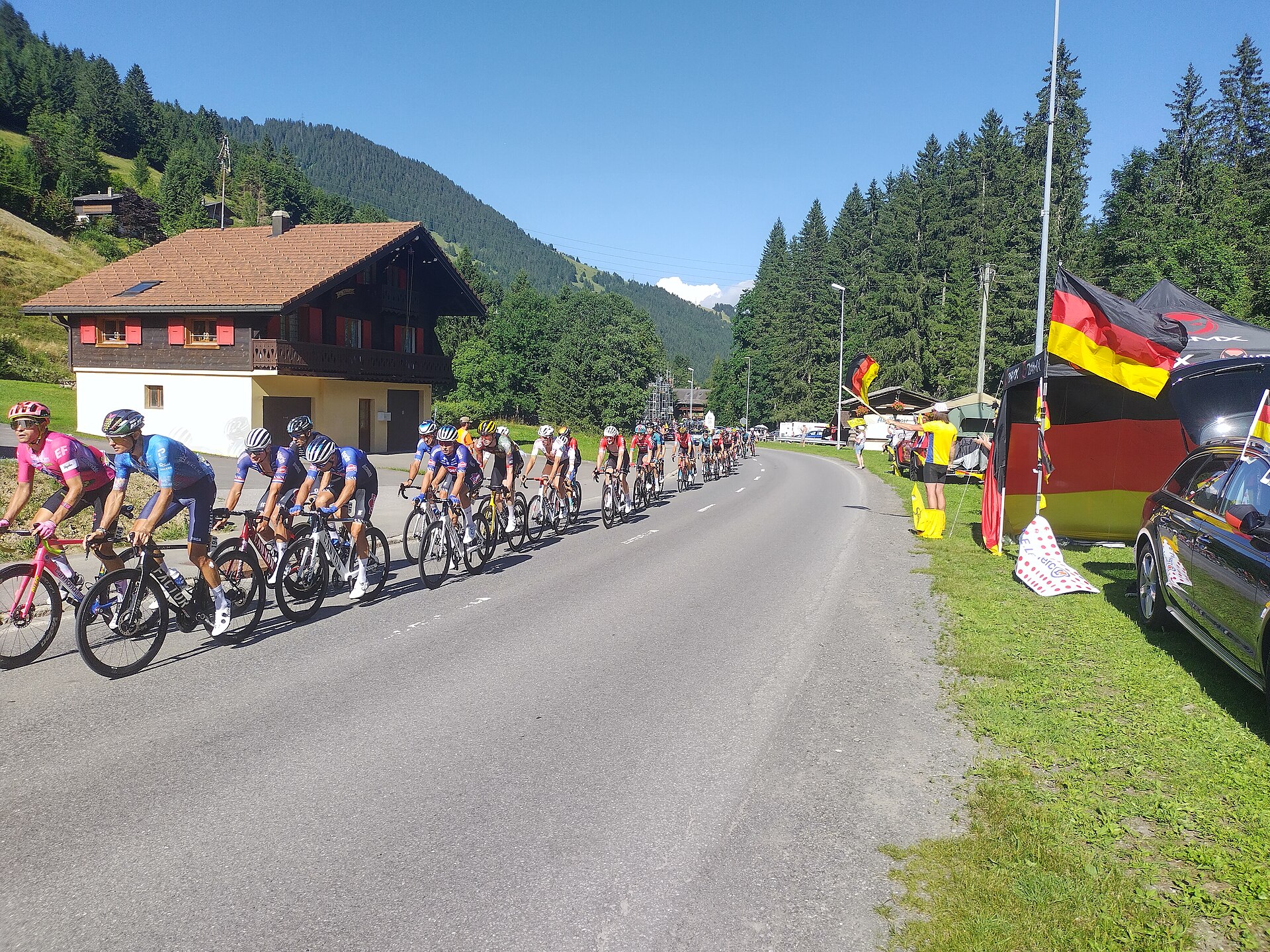 Imagem de referência de 9.ª etapa do Tour de France de 2022, descrito nos dados abertos como etapa do Tour de France