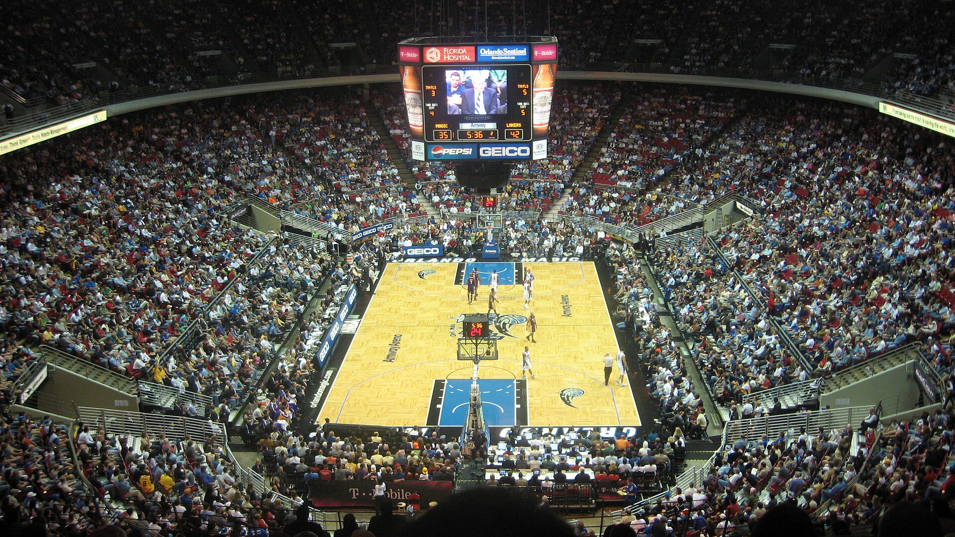 Imagem de referência de Orlando Magic, descrito nos dados abertos como time de basquetebol norte-americano