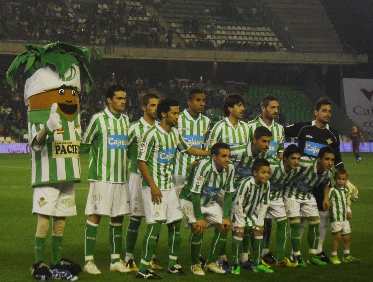 Imagem de referência relacionada a Real Betis Balompié, item descrito como uma referência catalogada na área de esportes