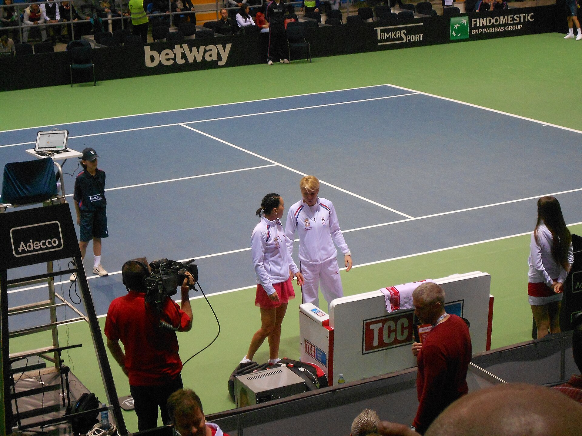 Imagem de referência relacionada a Sérvia na Fed Cup, item descrito como tenista sérvia