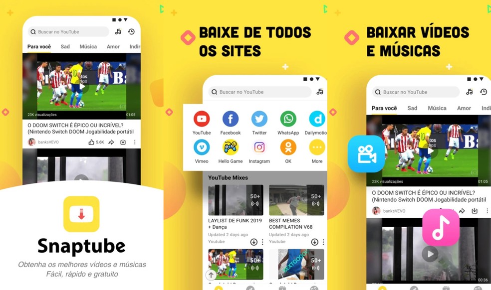 8 aplicativos para baixar vídeos do YouTube grátis no Android