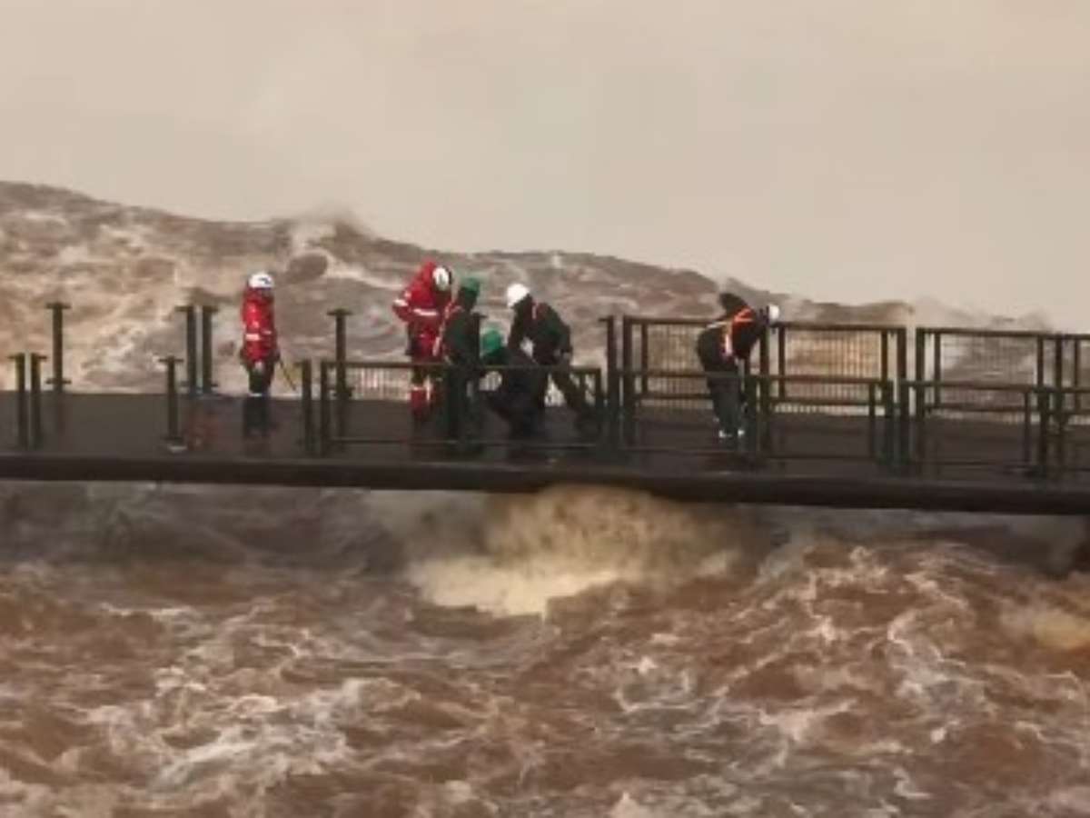 Cataratas do Iguaçu: grades da passarela voltam a ser retiradas após três anos devido à alta na vazão