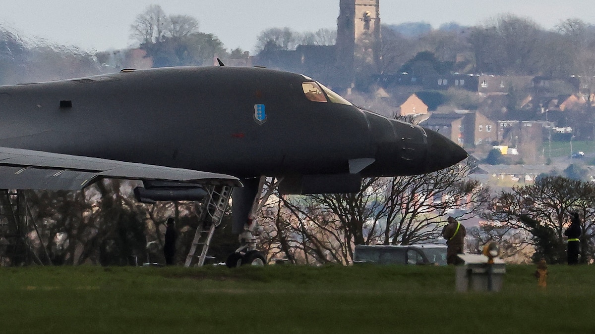 Detiveram no Reino Unido dois suspeitos por seus vínculos com o Irã após o incidente na base aérea de Fairford