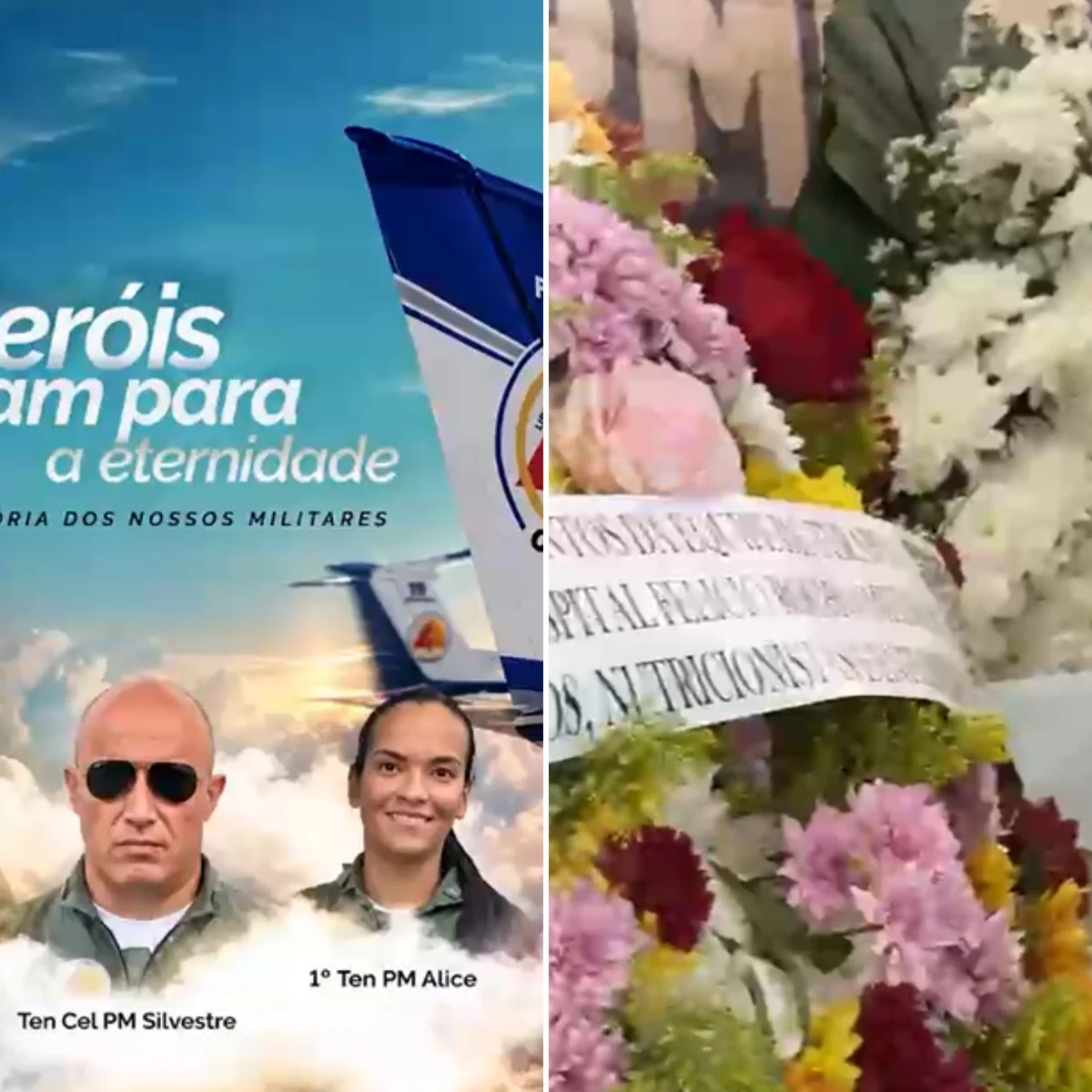 “O voo agora é eterno”: PMMG homenageia "ases indomáveis" mortos em queda