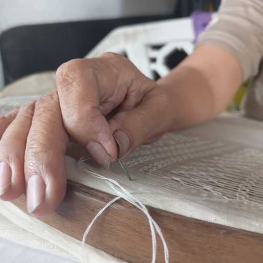 Preserving the dying art of Burdang Taal, one thread at a time