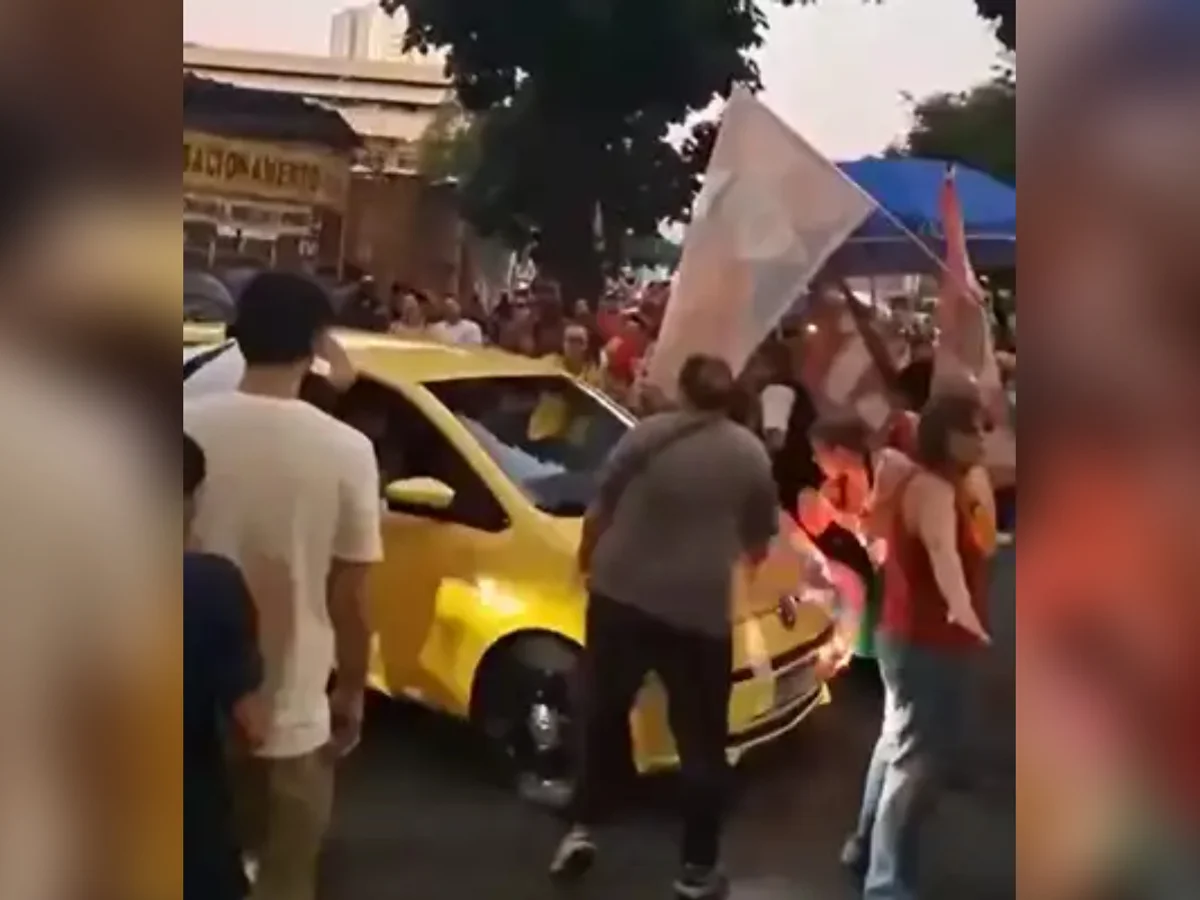 Atropelado em ato pró-Lula defende liberdade de motorista: “Tem família”