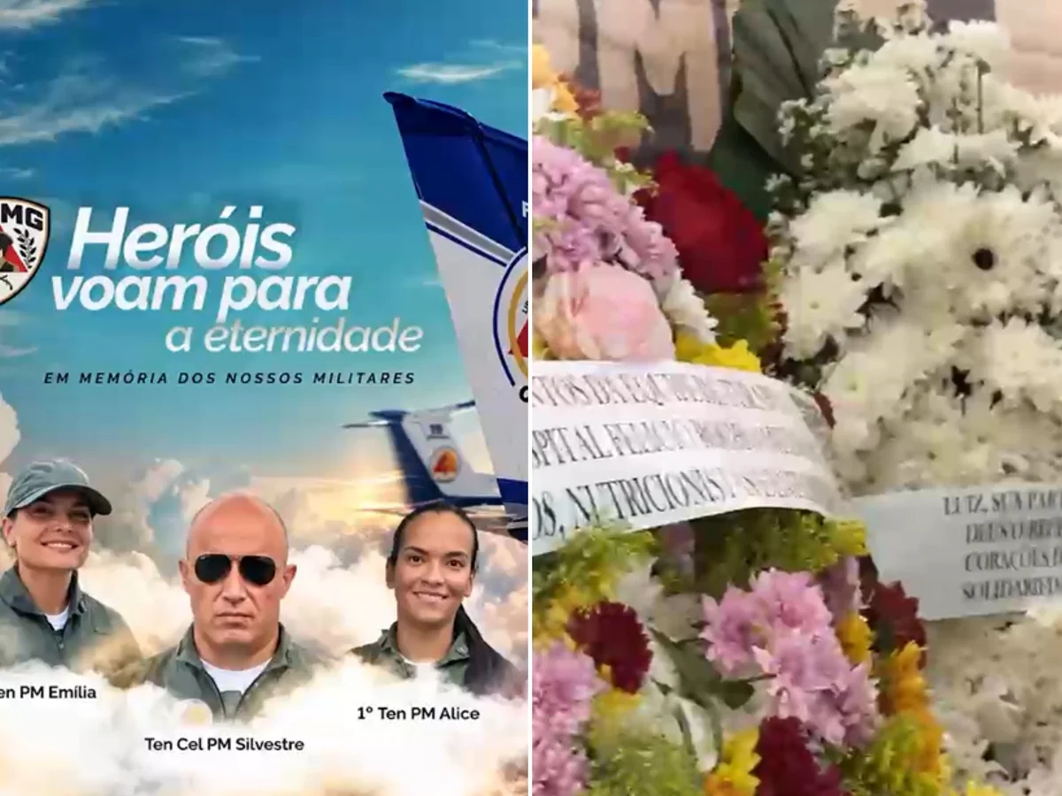 “O voo agora é eterno”: PMMG homenageia "ases indomáveis" mortos em queda