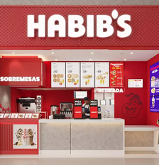 Das mais de 300 lojas do Habib's pelo País, apenas 119 são próprias Foto: Divulgação/Habib's