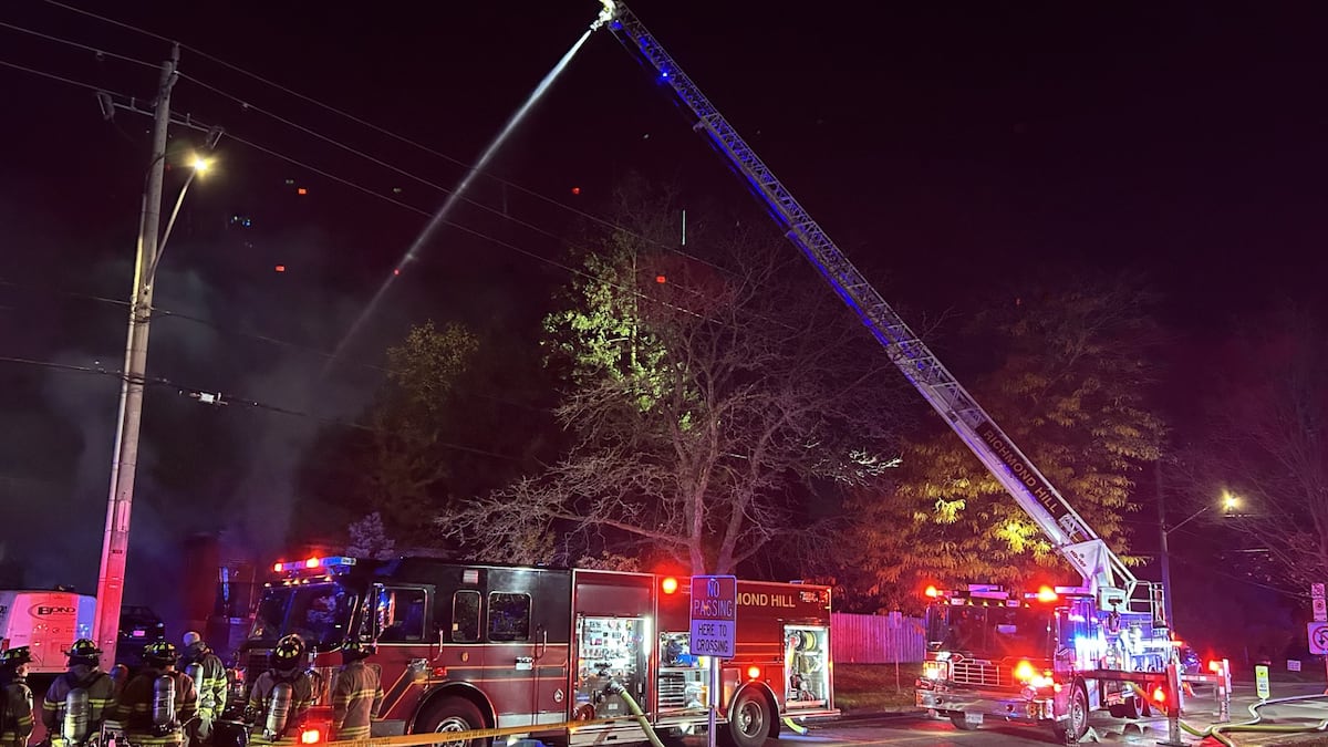 ‘People were panicking’: Fire chief describes chaotic scene at fatal fire in Richmond Hill