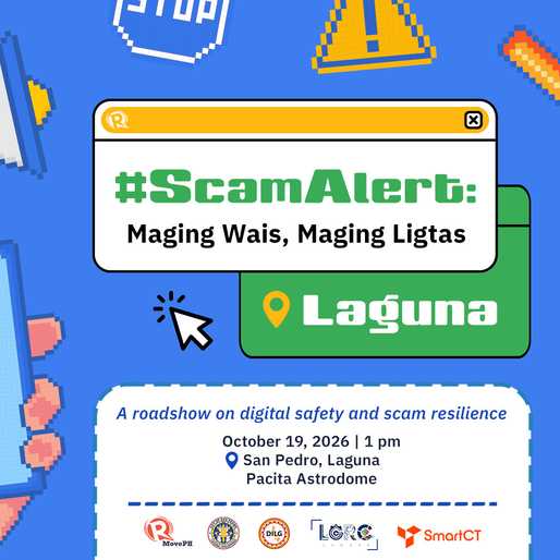 Stay alert online: Join anti-scam community forum in Laguna