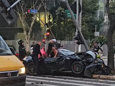 Justiça paulista condena influenciadores Gato Preto e Bia Miranda a pagarem R$ 211 mil após colisão na Faria Lima