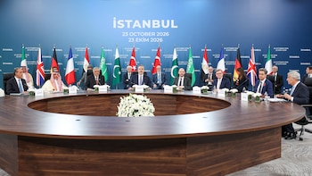 Los cancilleres de ocho países piden en Estambul una salida diplomática para frenar la escalada en Medio Oriente