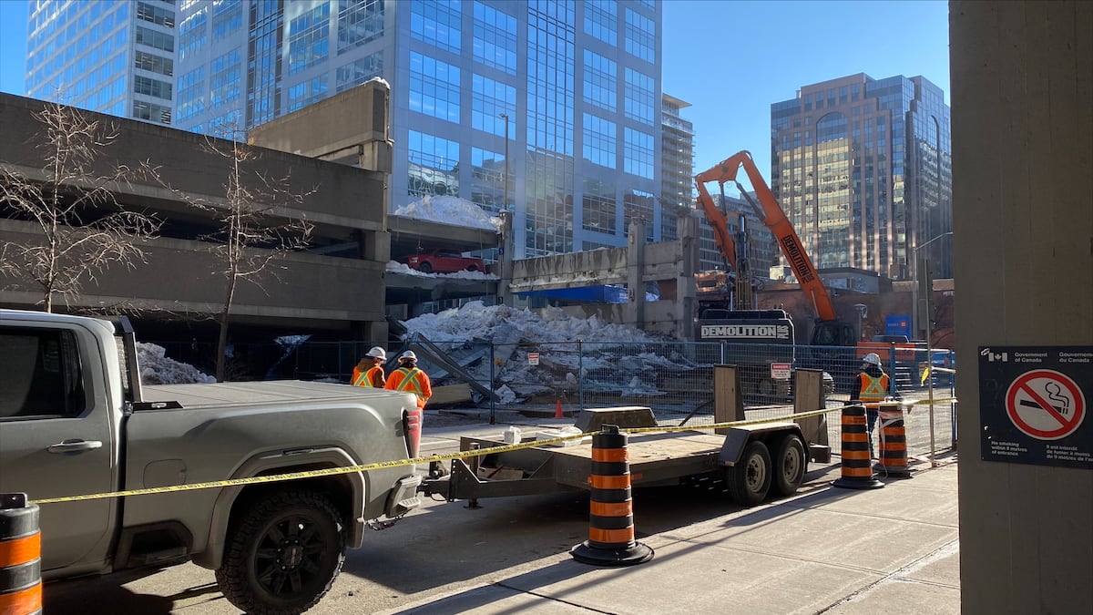‘Excessive snow loading’ caused partial collapse of downtown Ottawa parking garage: investigation