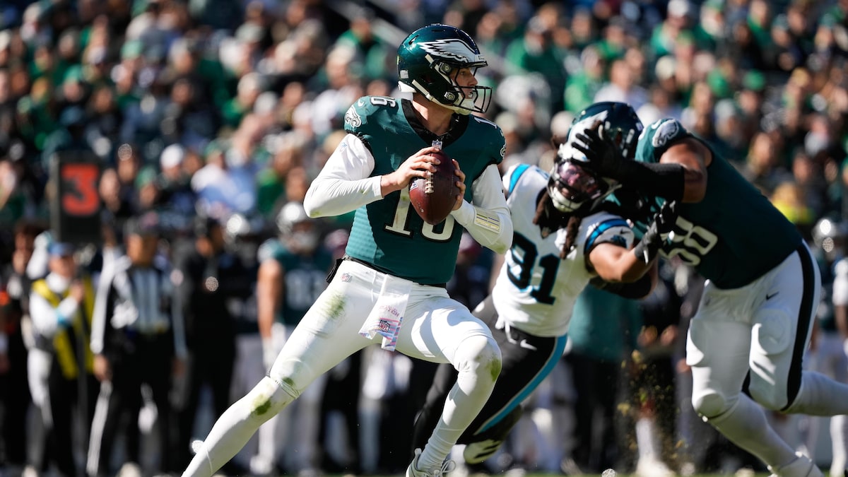 NFL: quem é o quarterback ‘brasileiro’ que vai substituir Jalen Hurts no Philadelphia Eagles