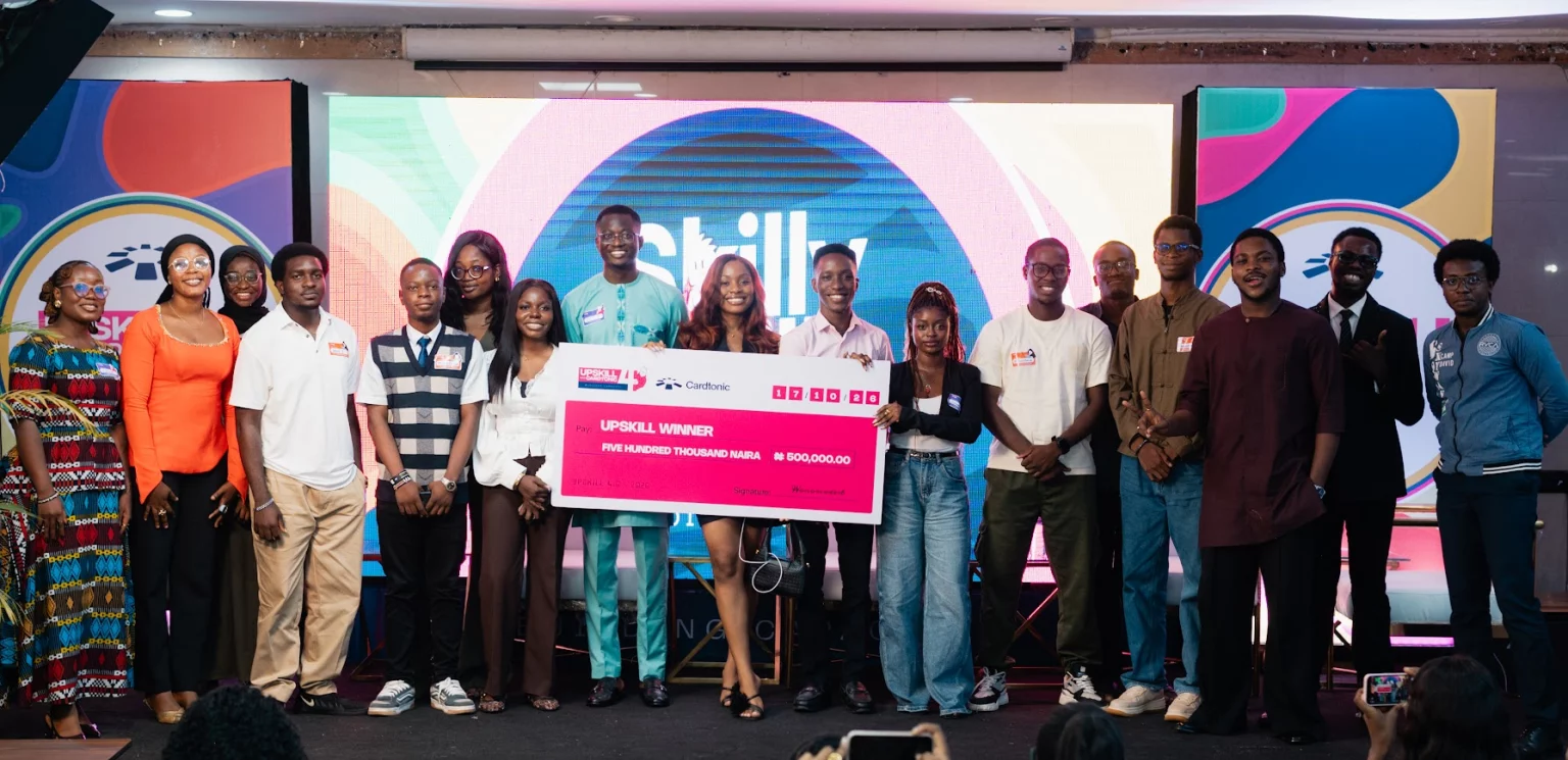 Investindo no futuro do talento tecnológico da África: a Cardtonic realiza o evento de premiação Upskill 4.0