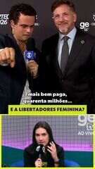 Presidente da Conmebol falou sobre a Libertadores Feminina